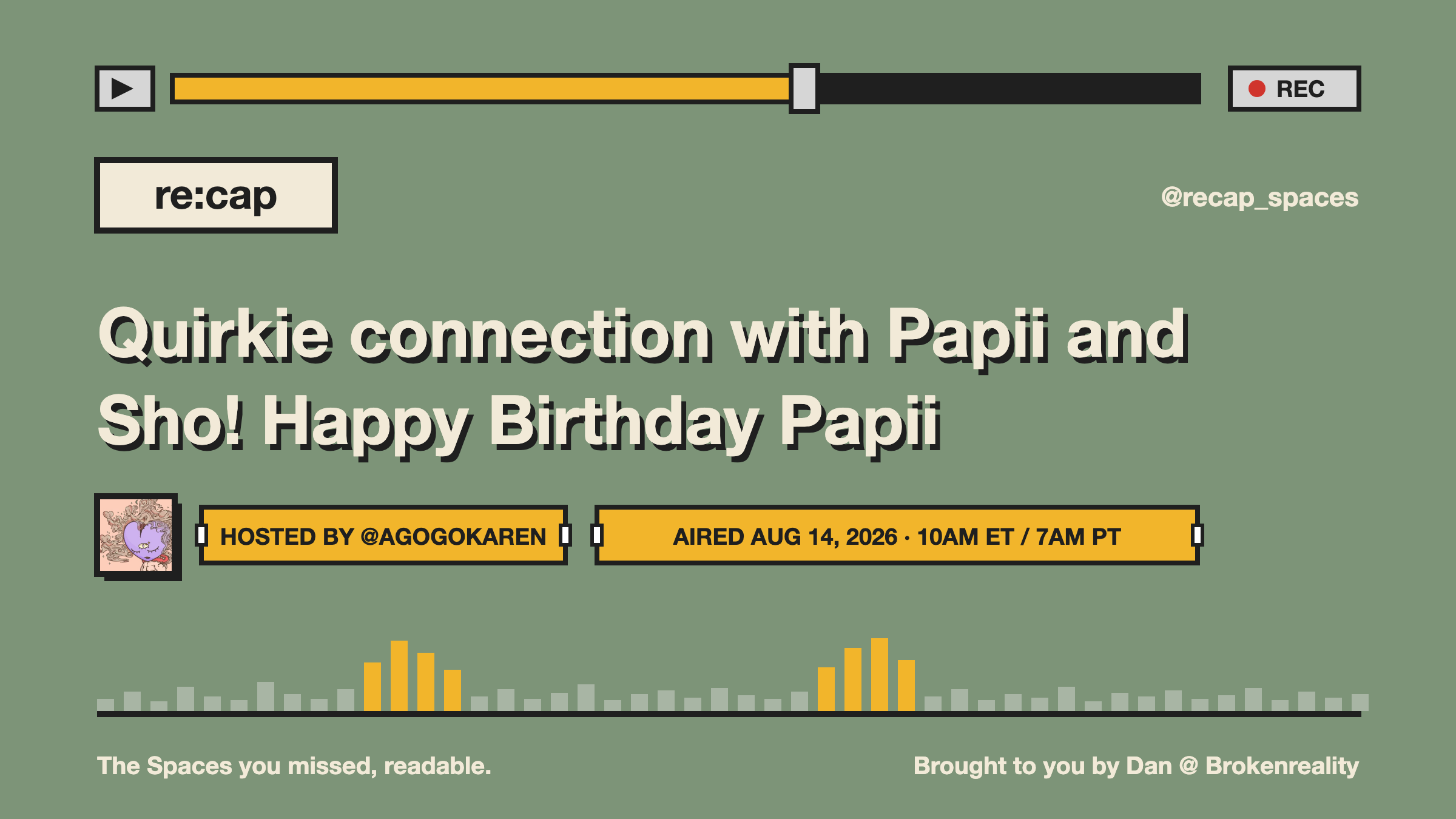 Quirkie connection with Papii and Sho! Happy Birthday Papii