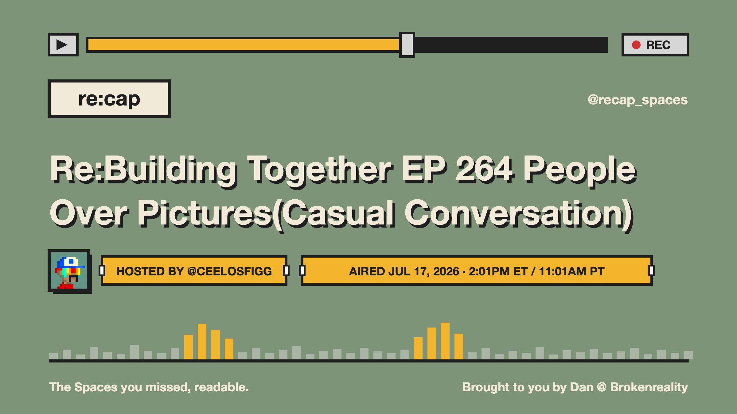 Re:Building Together EP 264 People Over Pictures(Casual Conversation)