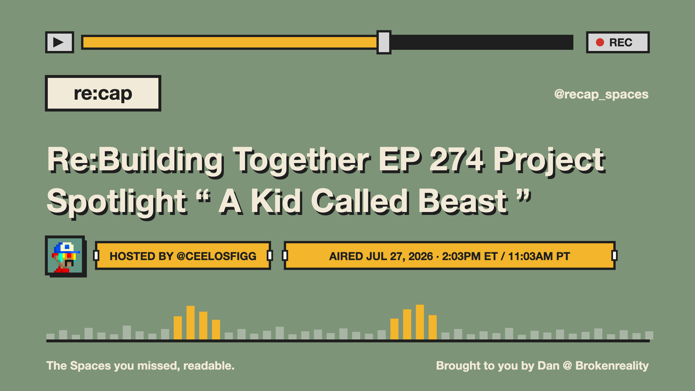 Re:Building Together EP 274 Project Spotlight “ A Kid Called Beast ”