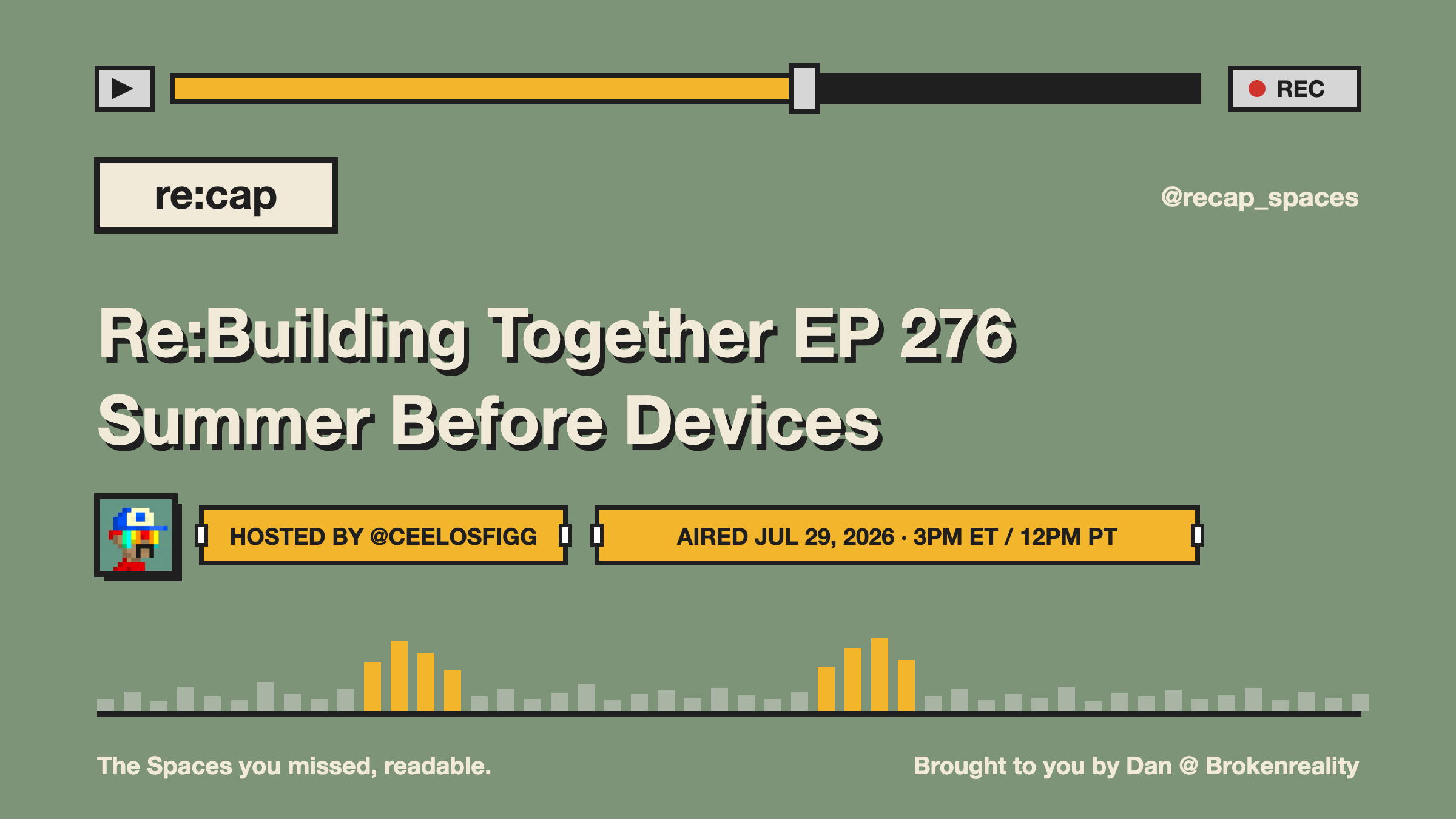 Re:Building Together EP 276 Summer Before Devices