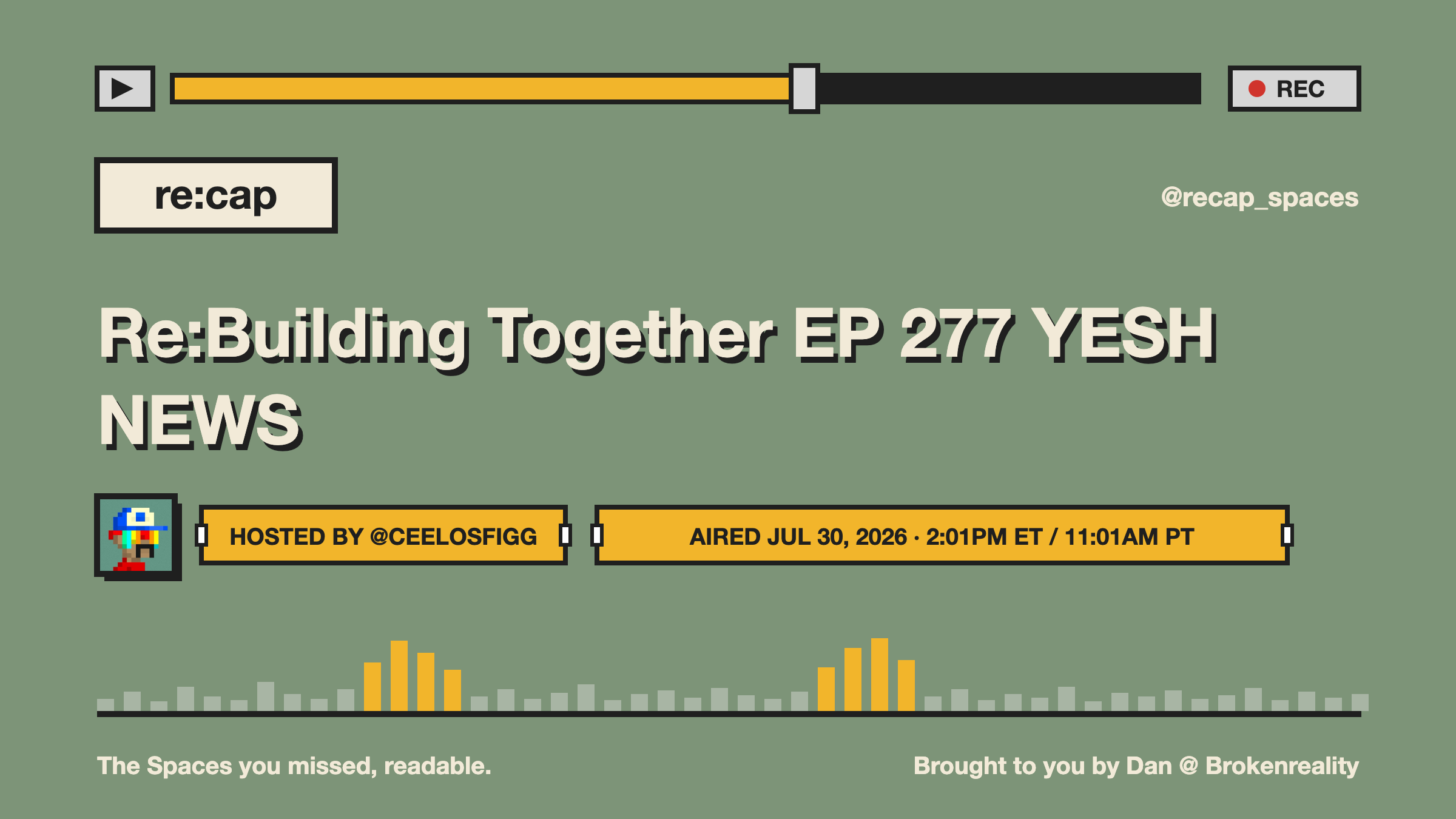 Re:Building Together EP 277 YESH NEWS