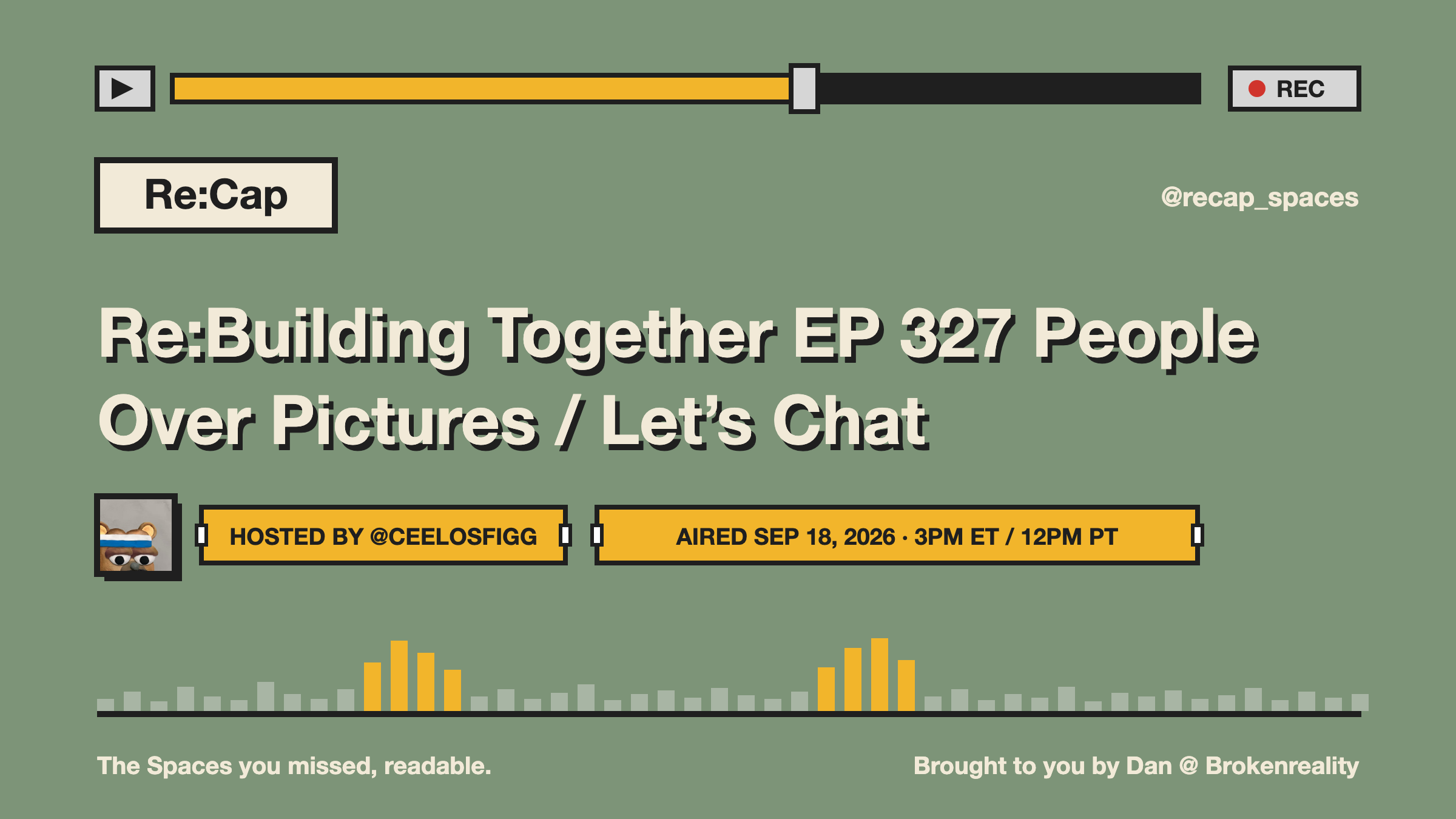 Re:Building Together EP 327 People Over Pictures / Let’s Chat