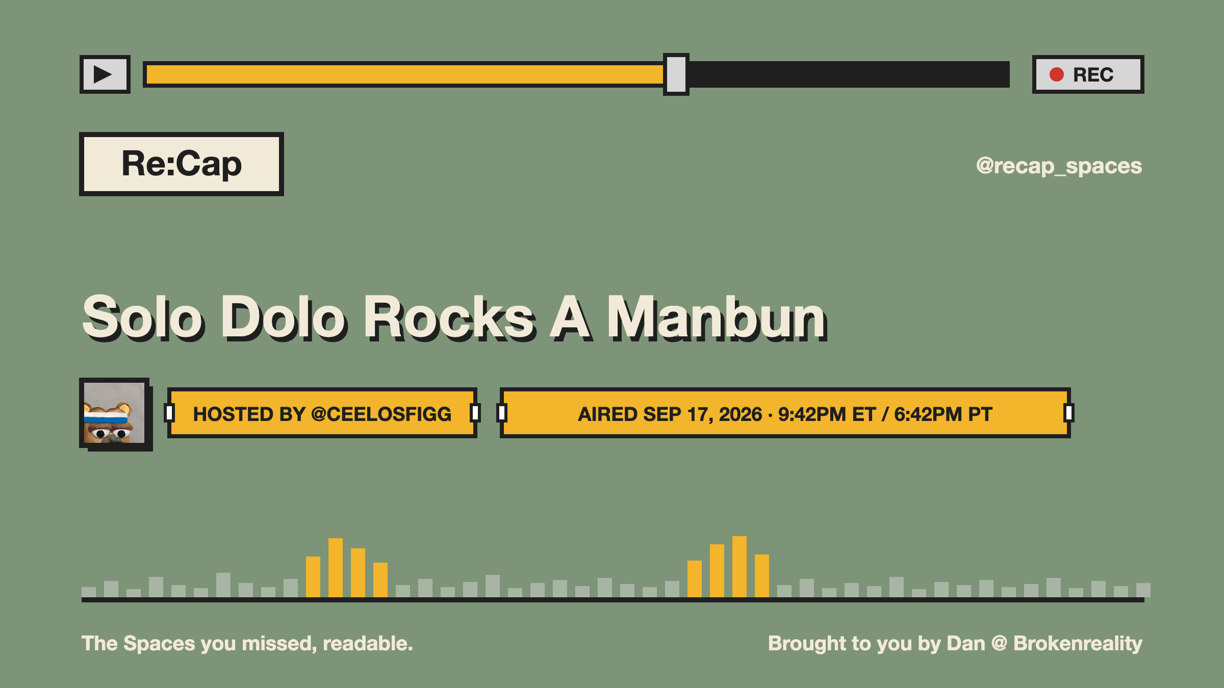 Solo Dolo Rocks A Manbun