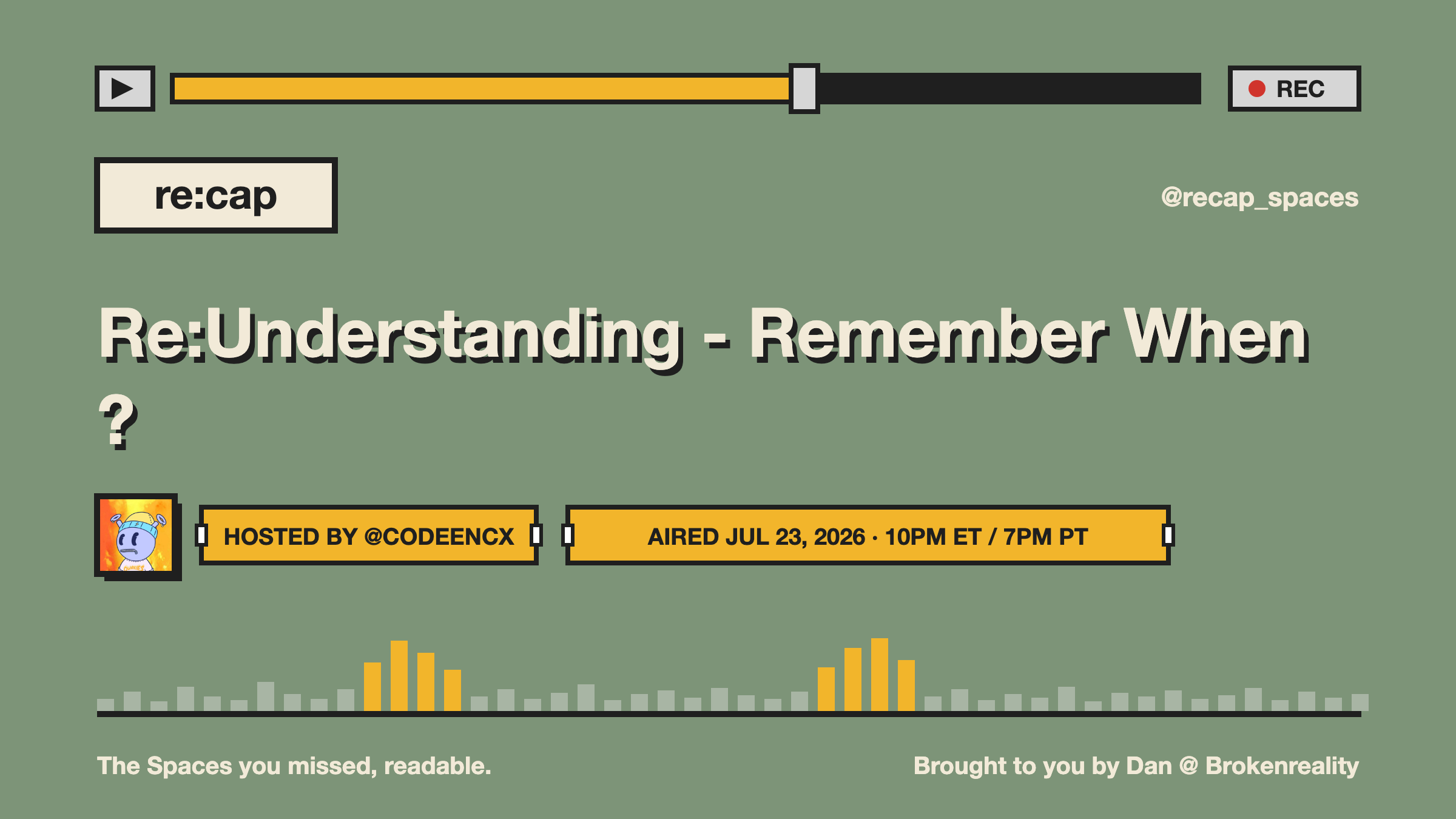 Re:Understanding - Remember When ?