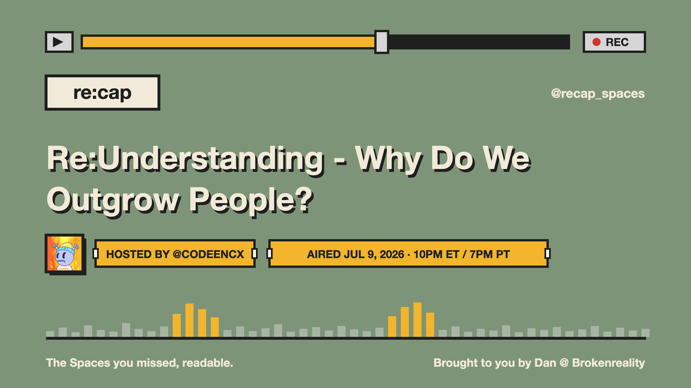Re:Understanding - Why Do We Outgrow People?