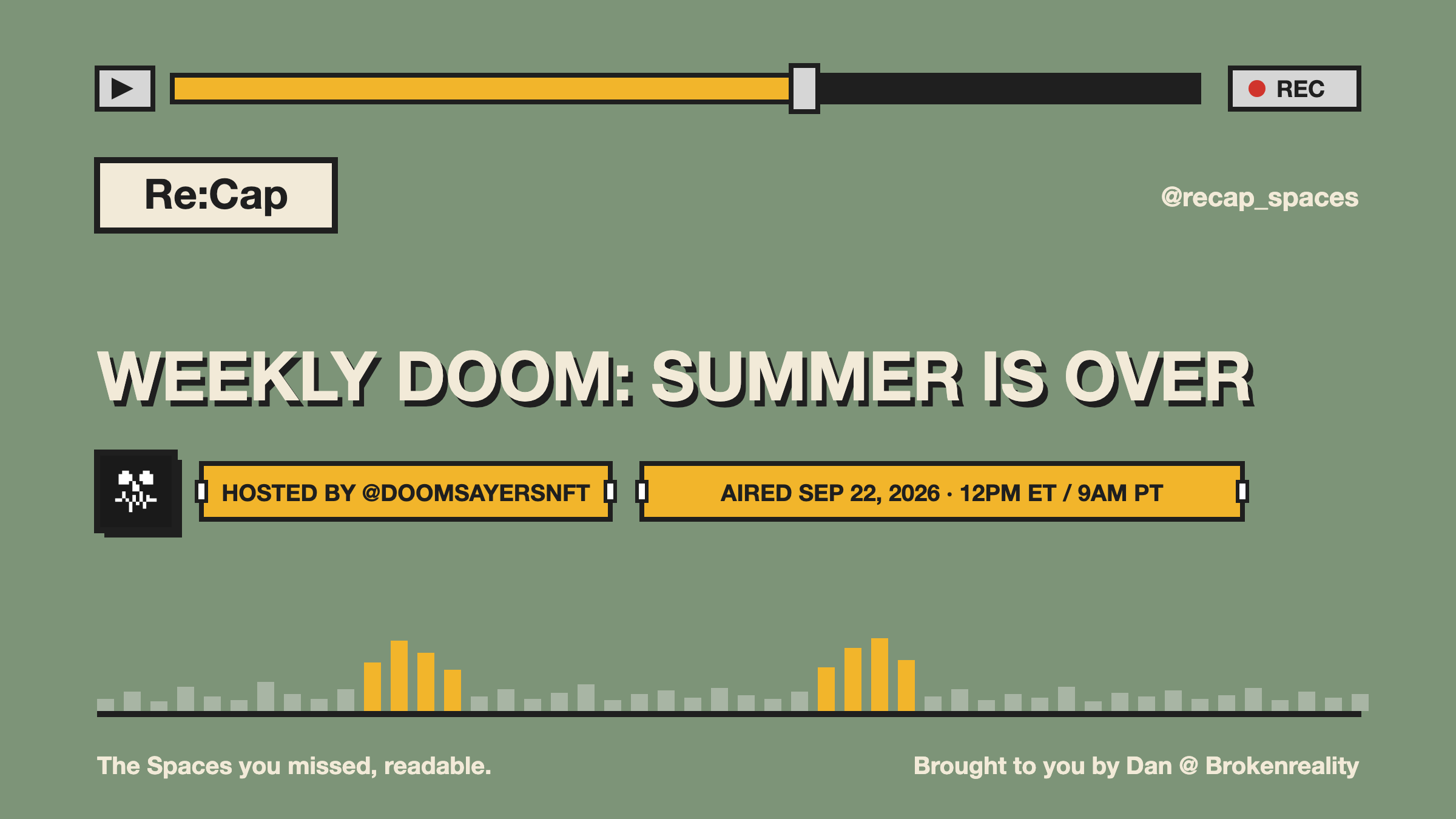 WEEKLY DOOM: SUMMER IS OVER