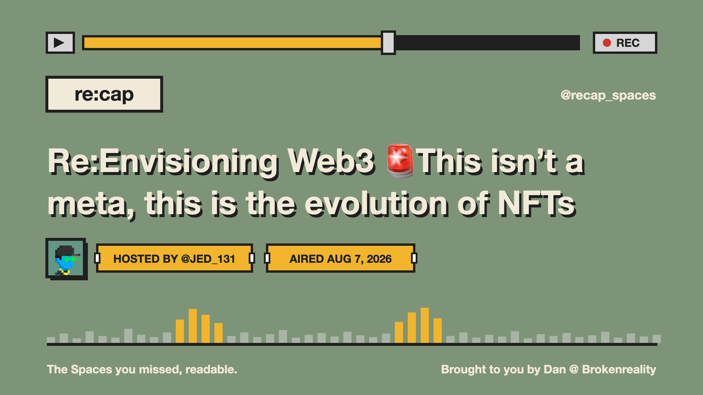 Re:Envisioning Web3 🚨This isn’t a meta, this is the evolution of NFTs