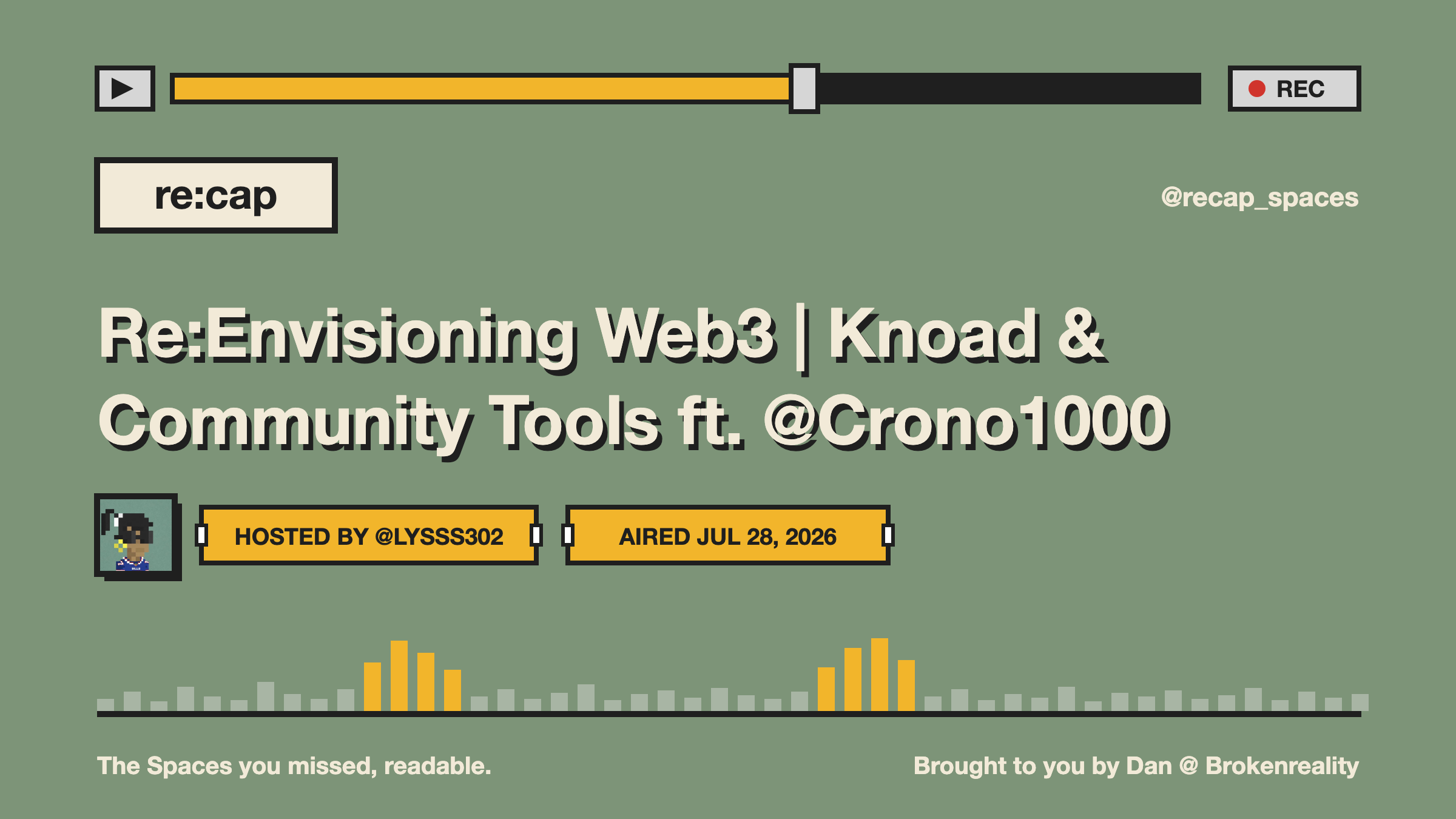 Re:Envisioning Web3 | Knoad & Community Tools ft. @Crono1000
