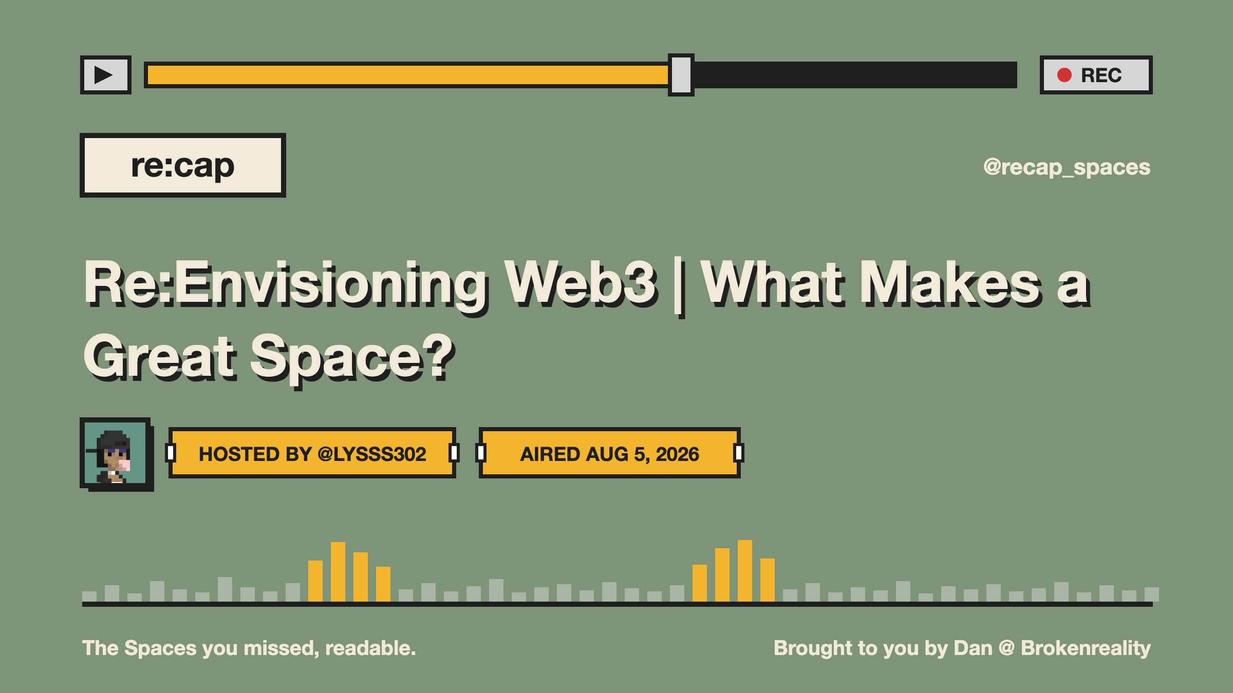 Re:Envisioning Web3 | What Makes a Great Space?
