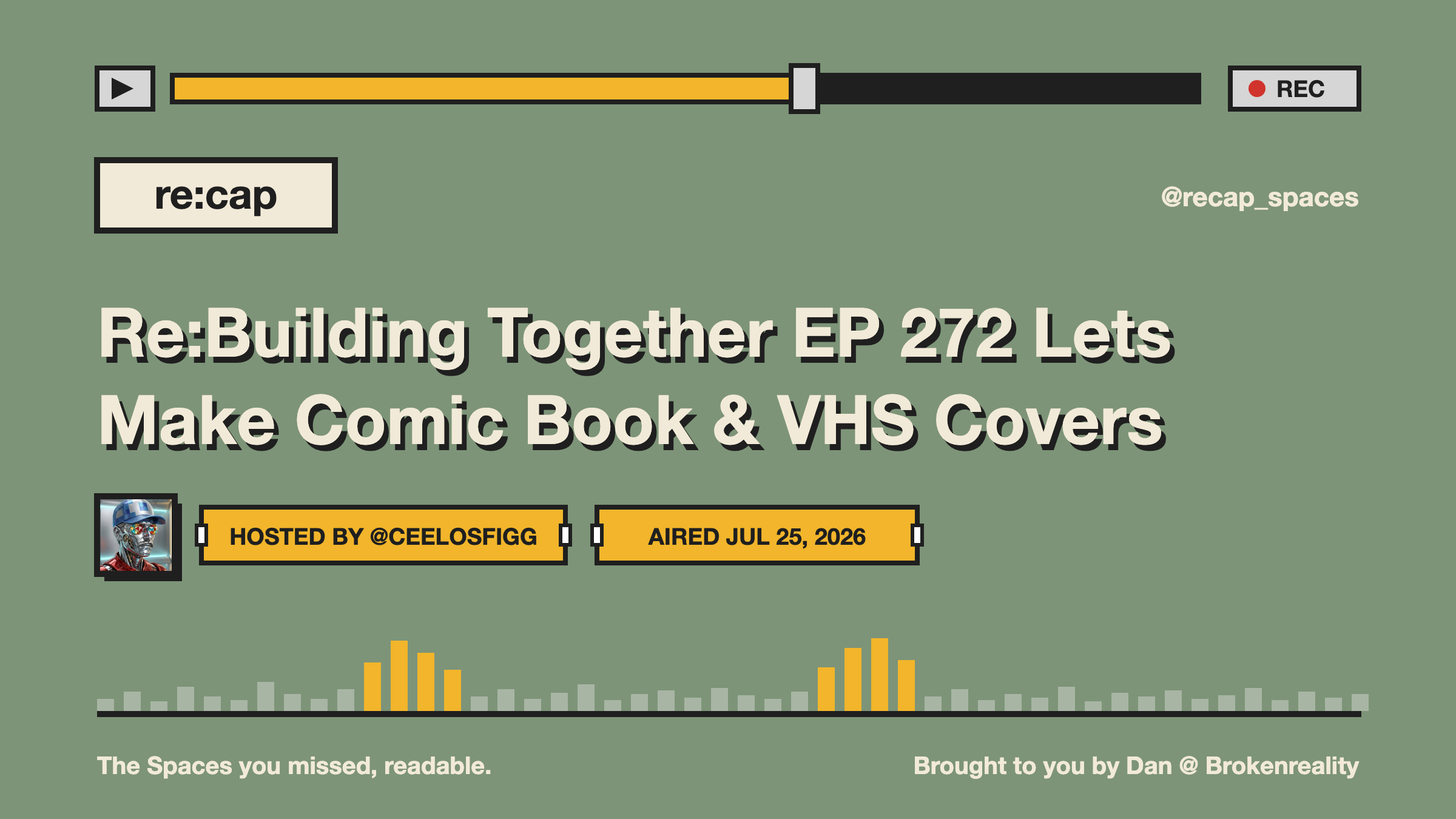 Re:Building Together EP 272 Lets Make Comic Book & VHS Covers