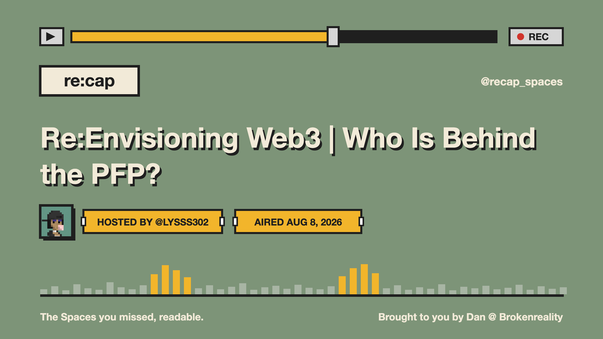 Re:Envisioning Web3 | Who Is Behind the PFP?
