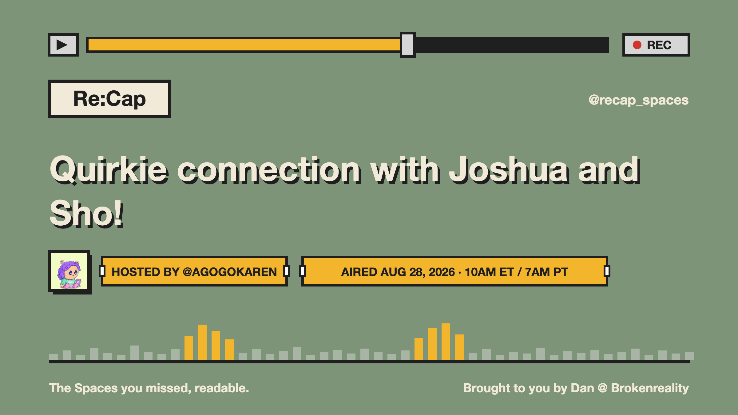 Quirkie connection with Joshua and Sho!