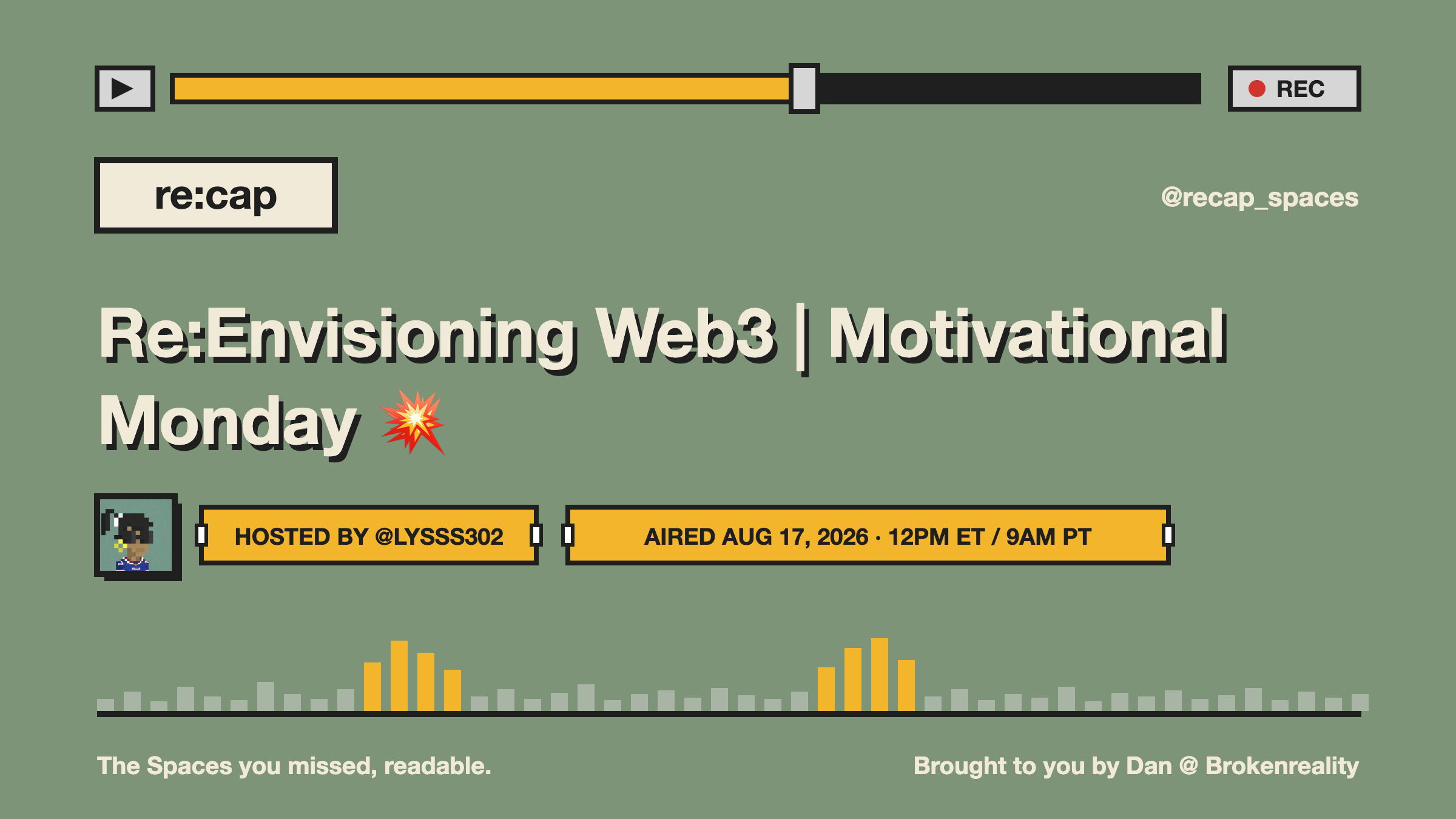 Re:Envisioning Web3 | Motivational Monday 💥