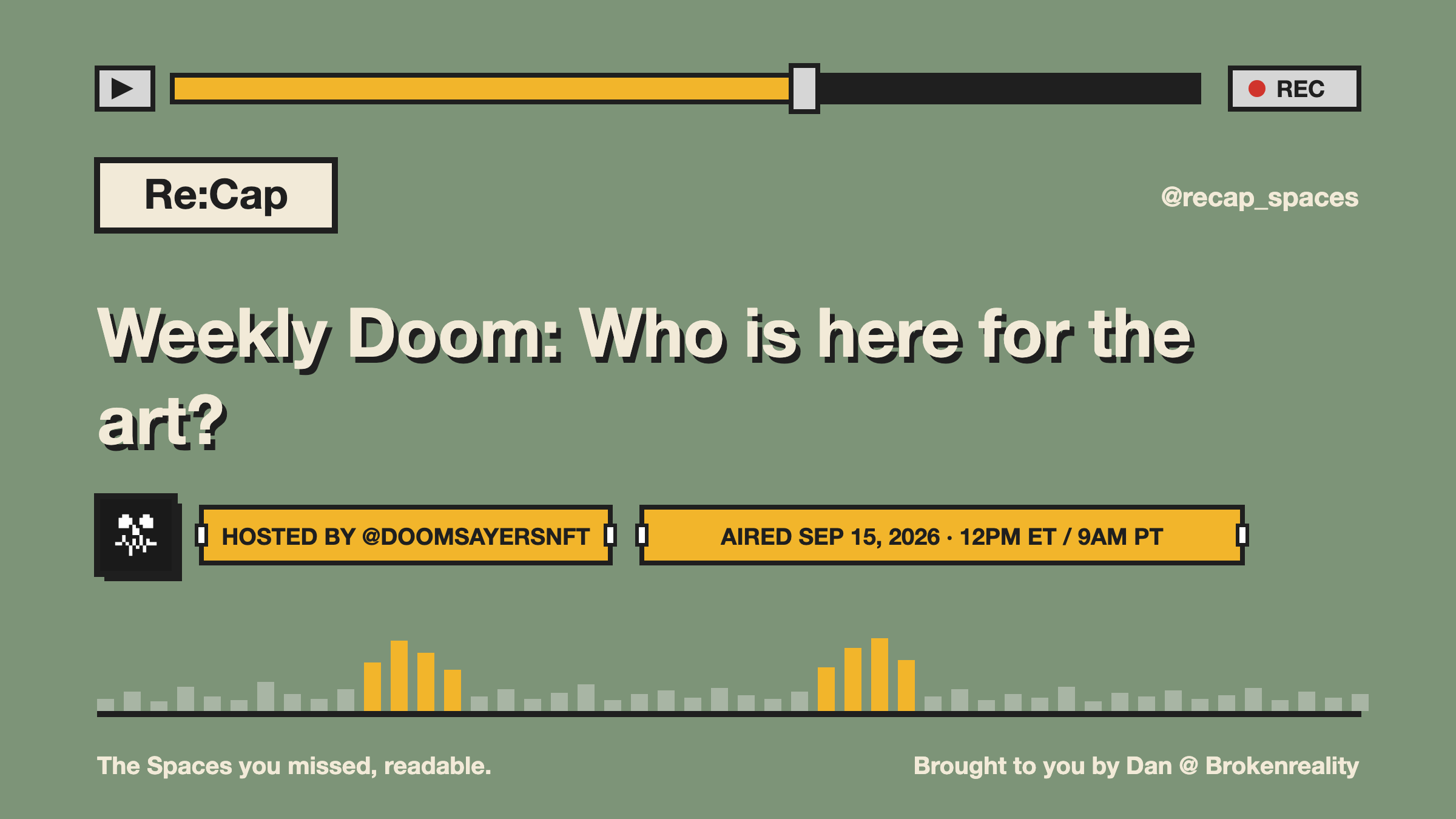 Weekly Doom: Who is here for the art?