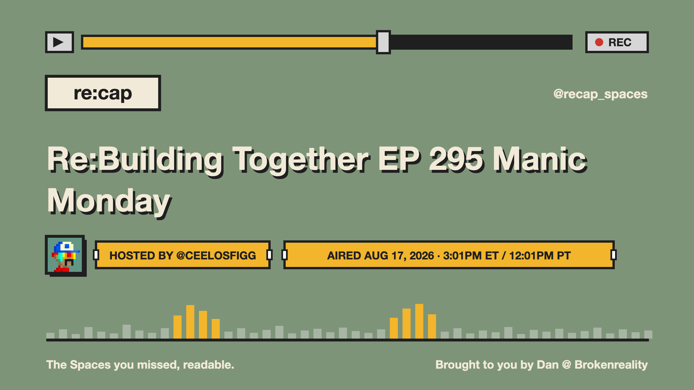 Re:Building Together EP 295 Manic Monday