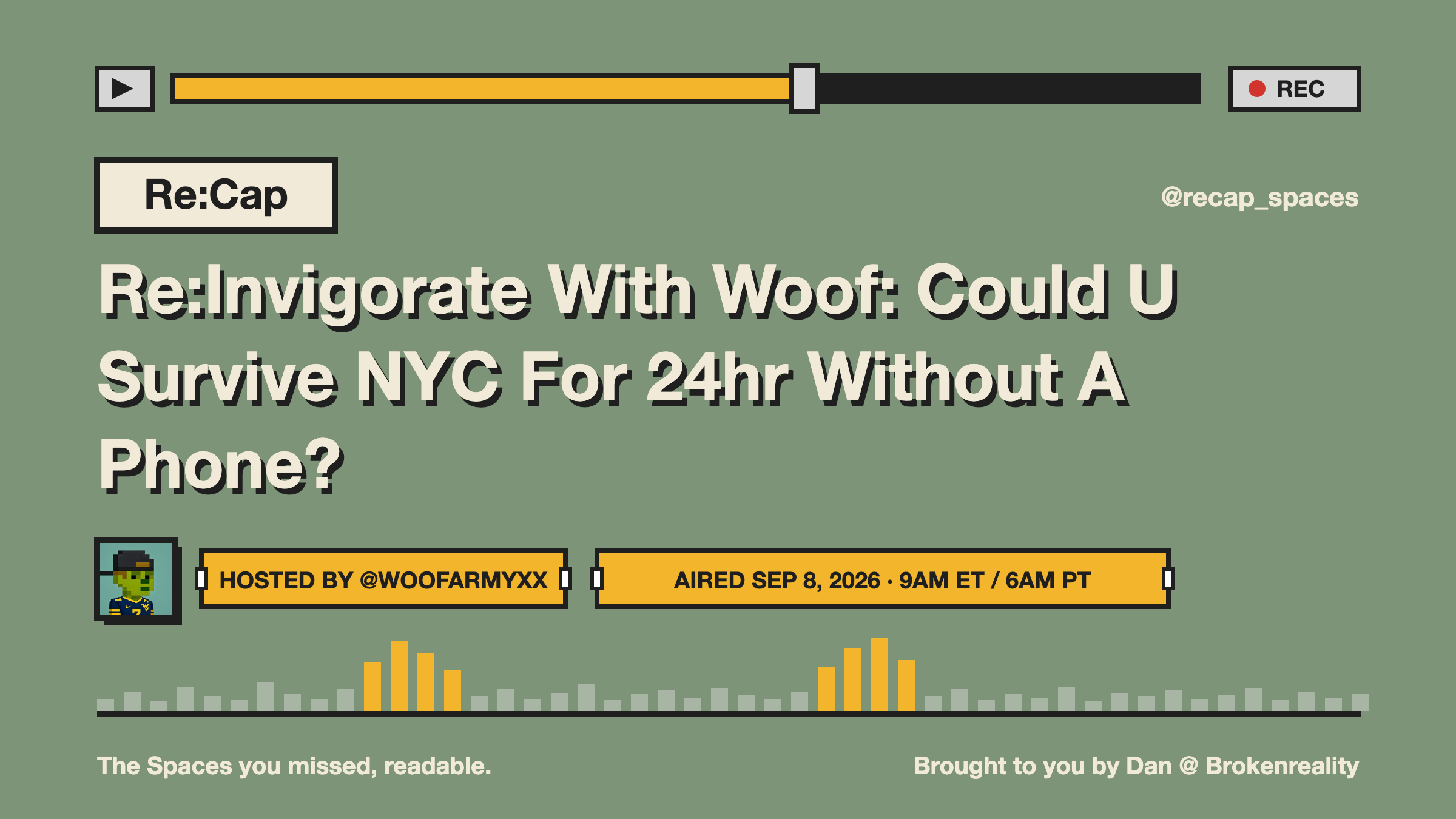 Re:Invigorate With Woof: Could U Survive NYC For 24hr Without A Phone?