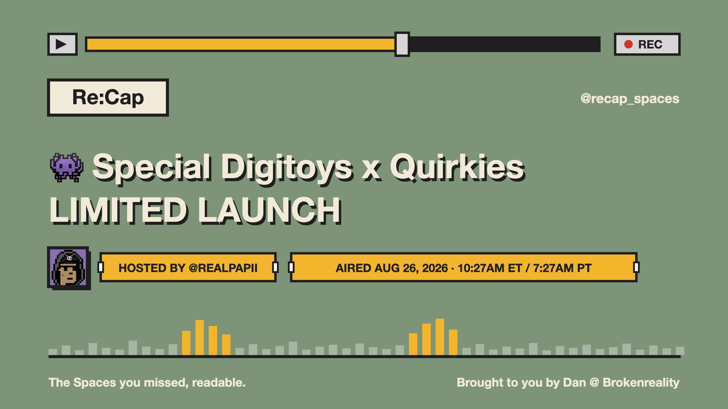 👾 Special Digitoys x Quirkies LIMITED LAUNCH