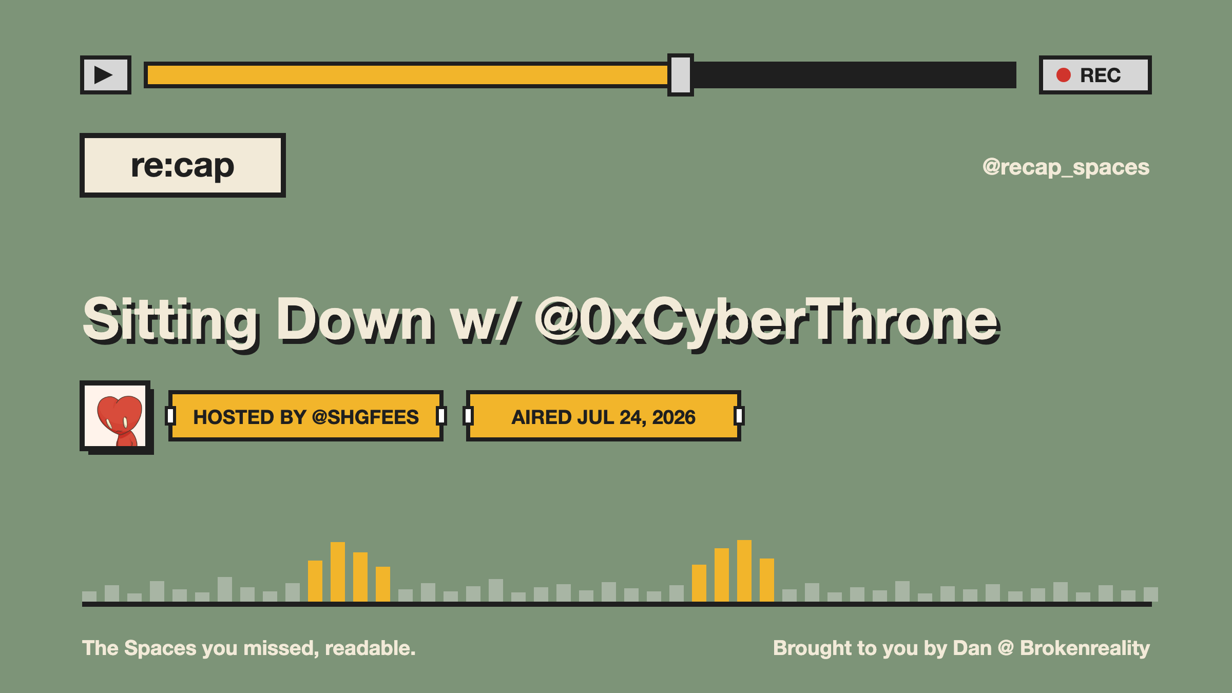 Sitting Down w/ @0xCyberThrone