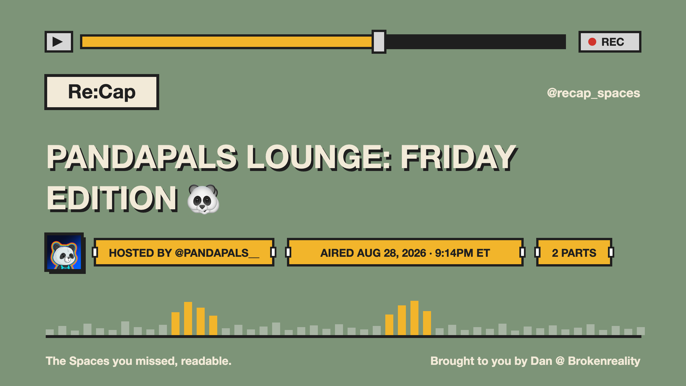 PANDAPALS LOUNGE: FRIDAY EDITION 🐼