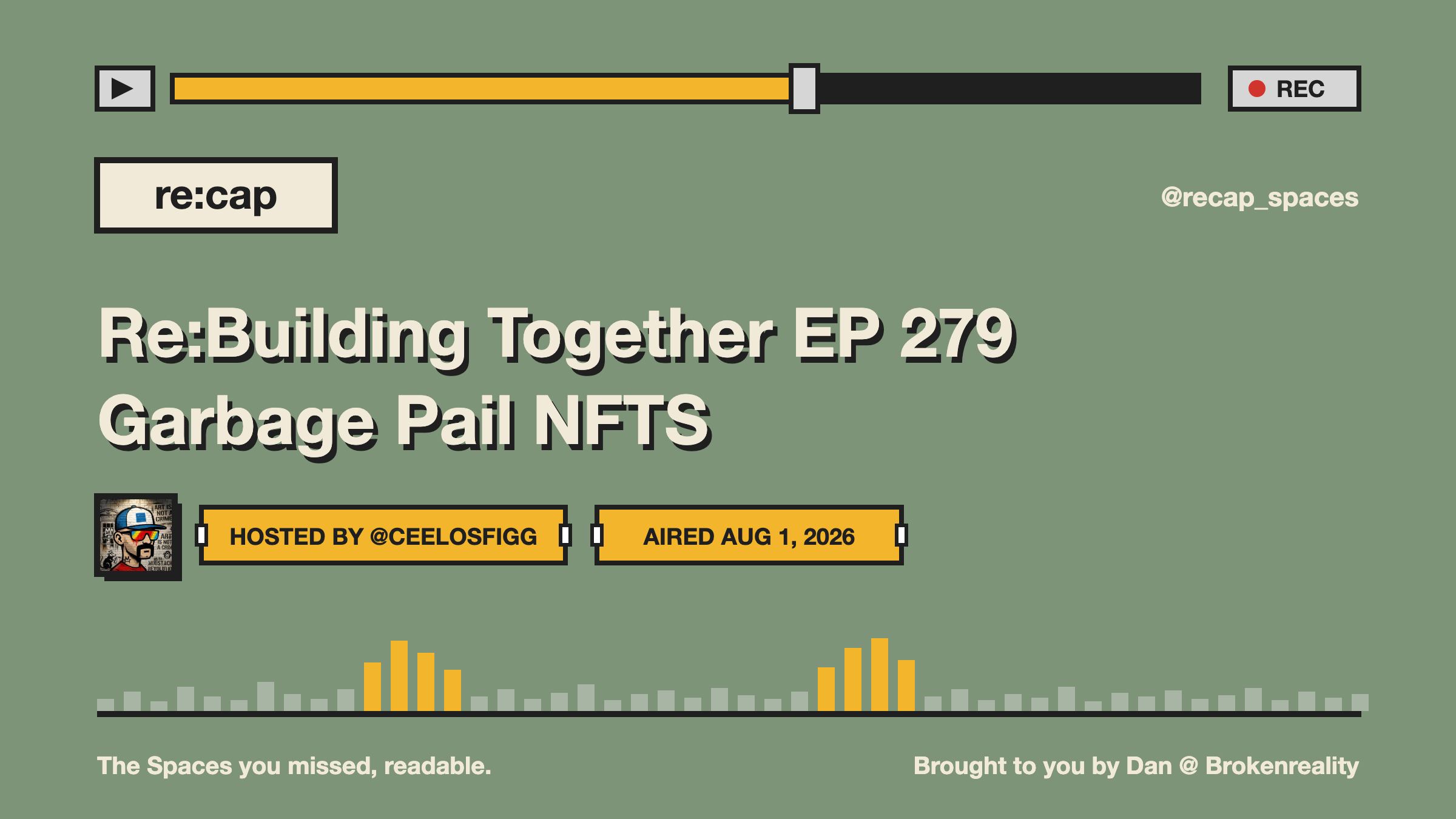 Re:Building Together EP 279 Garbage Pail NFTS