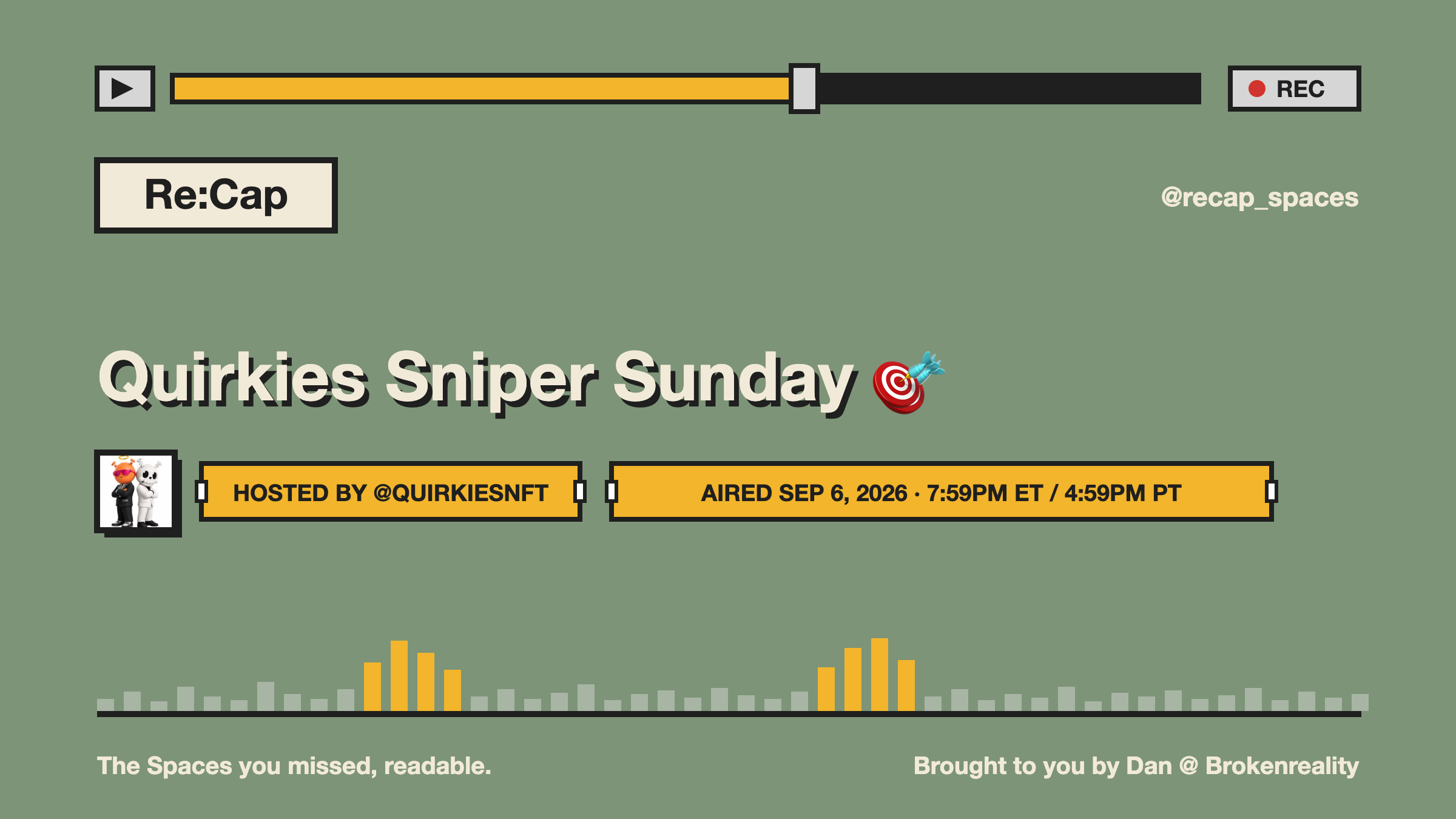 Quirkies Sniper Sunday 🎯