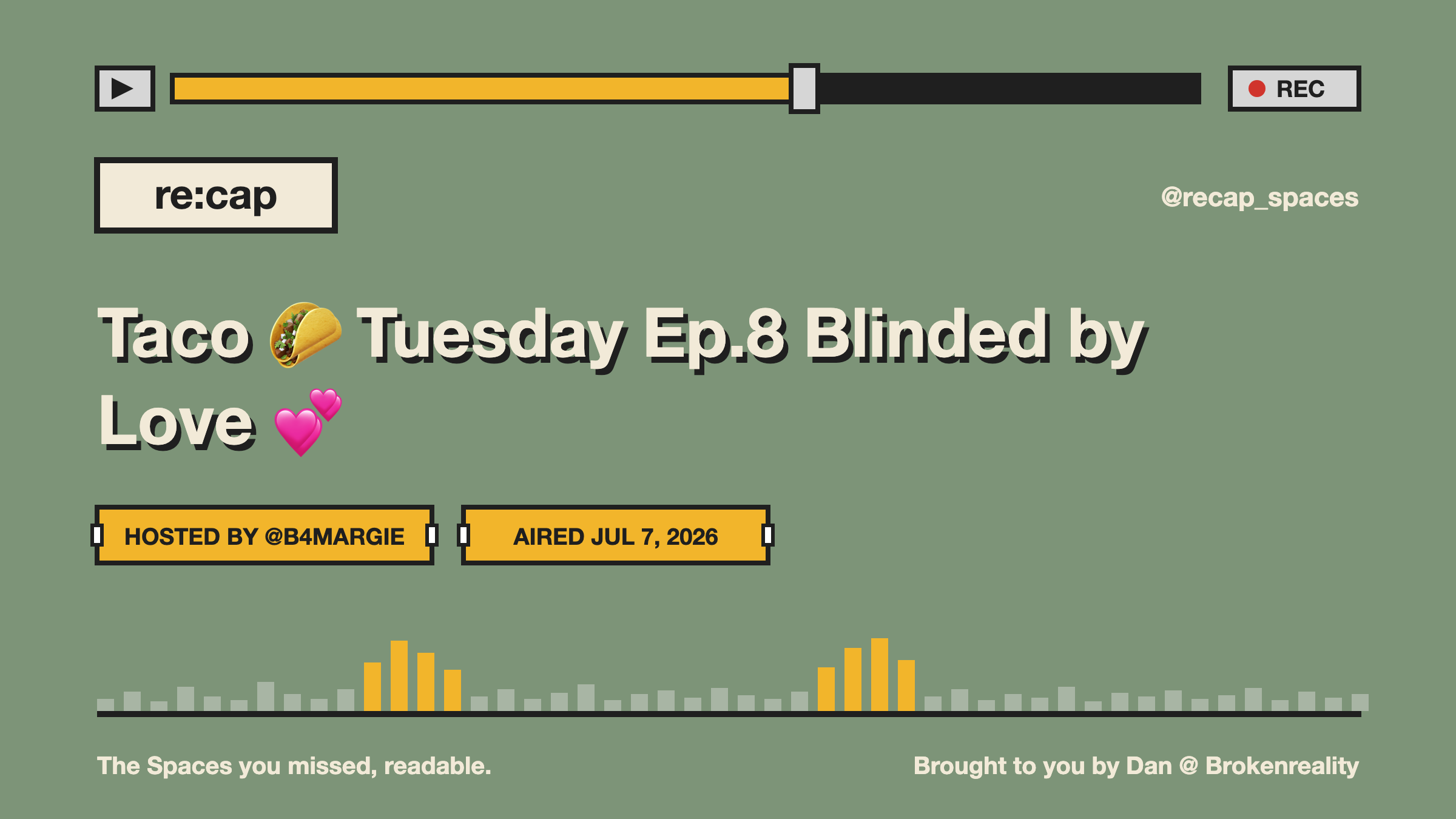 Taco 🌮 Tuesday Ep.8 Blinded by Love 💕