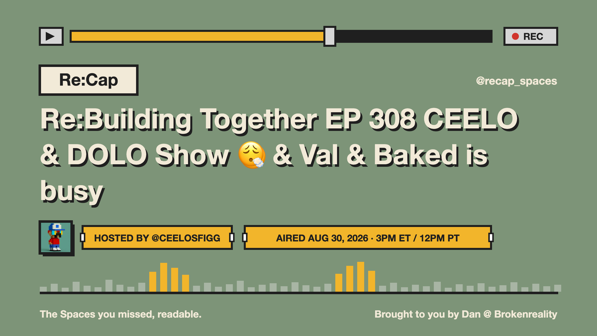Re:Building Together EP 308 CEELO & DOLO Show 😮‍💨 & Val & Baked is busy