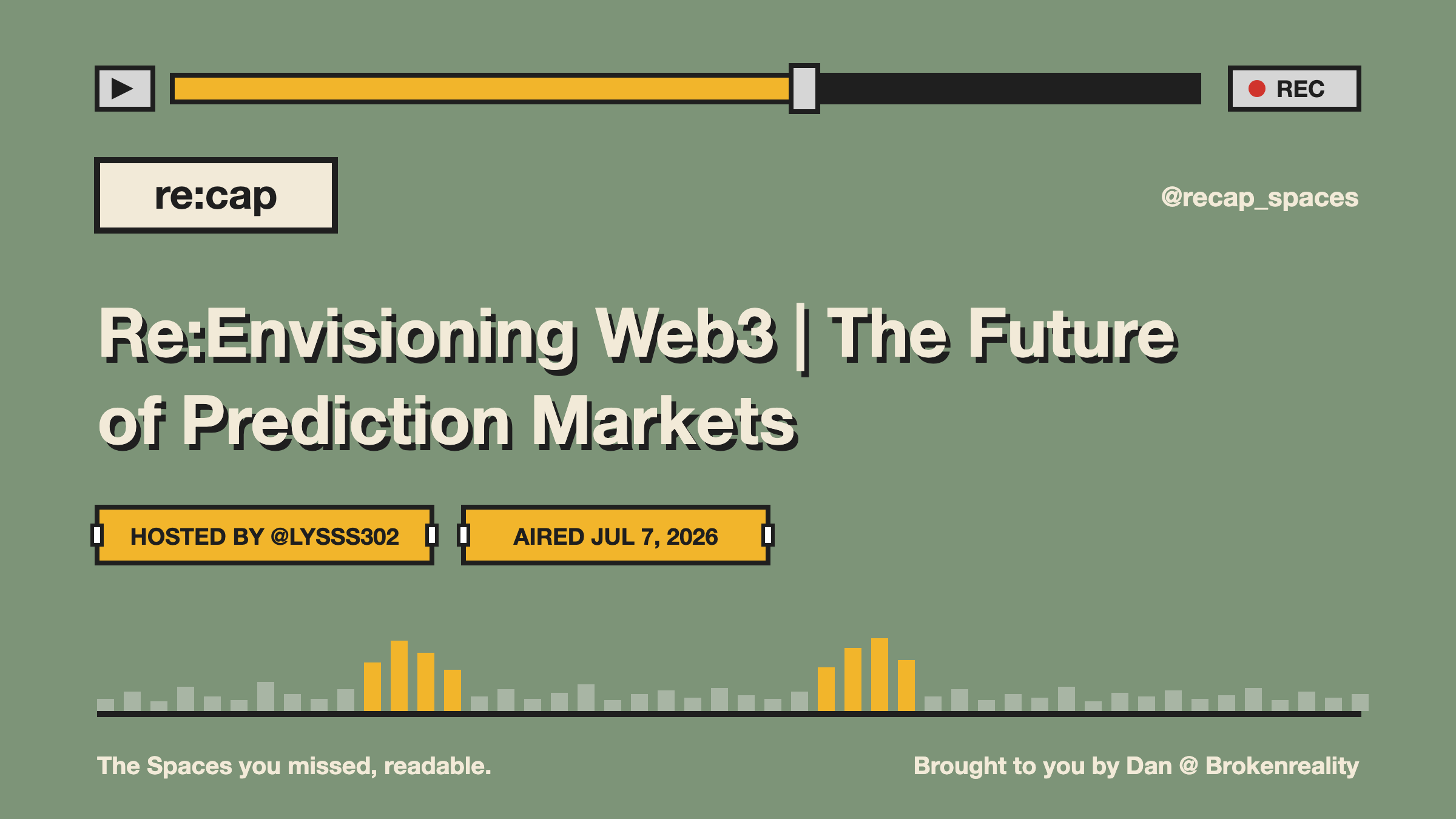 Re:Envisioning Web3 | The Future of Prediction Markets