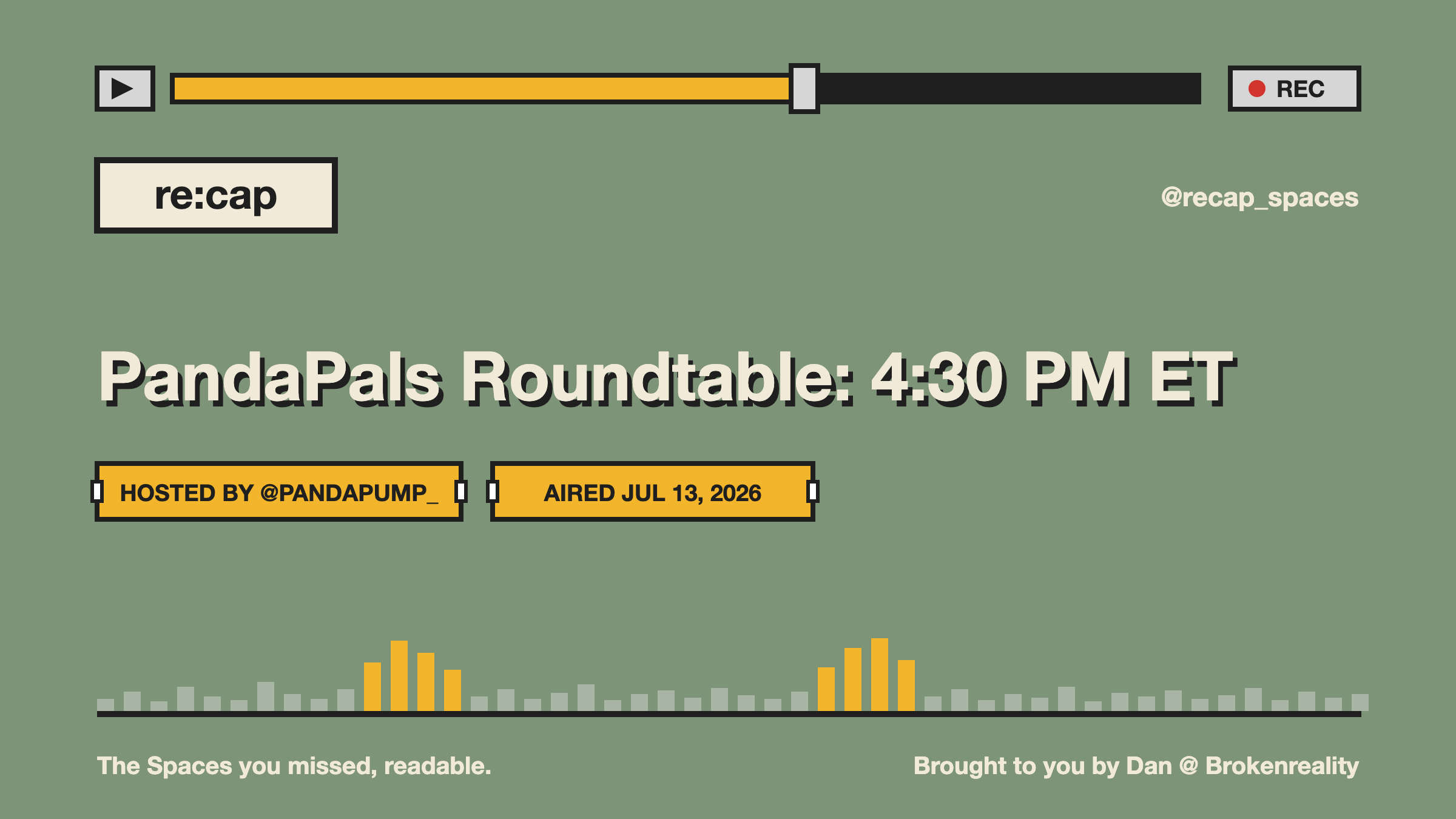 PandaPals Roundtable: 4:30 PM ET