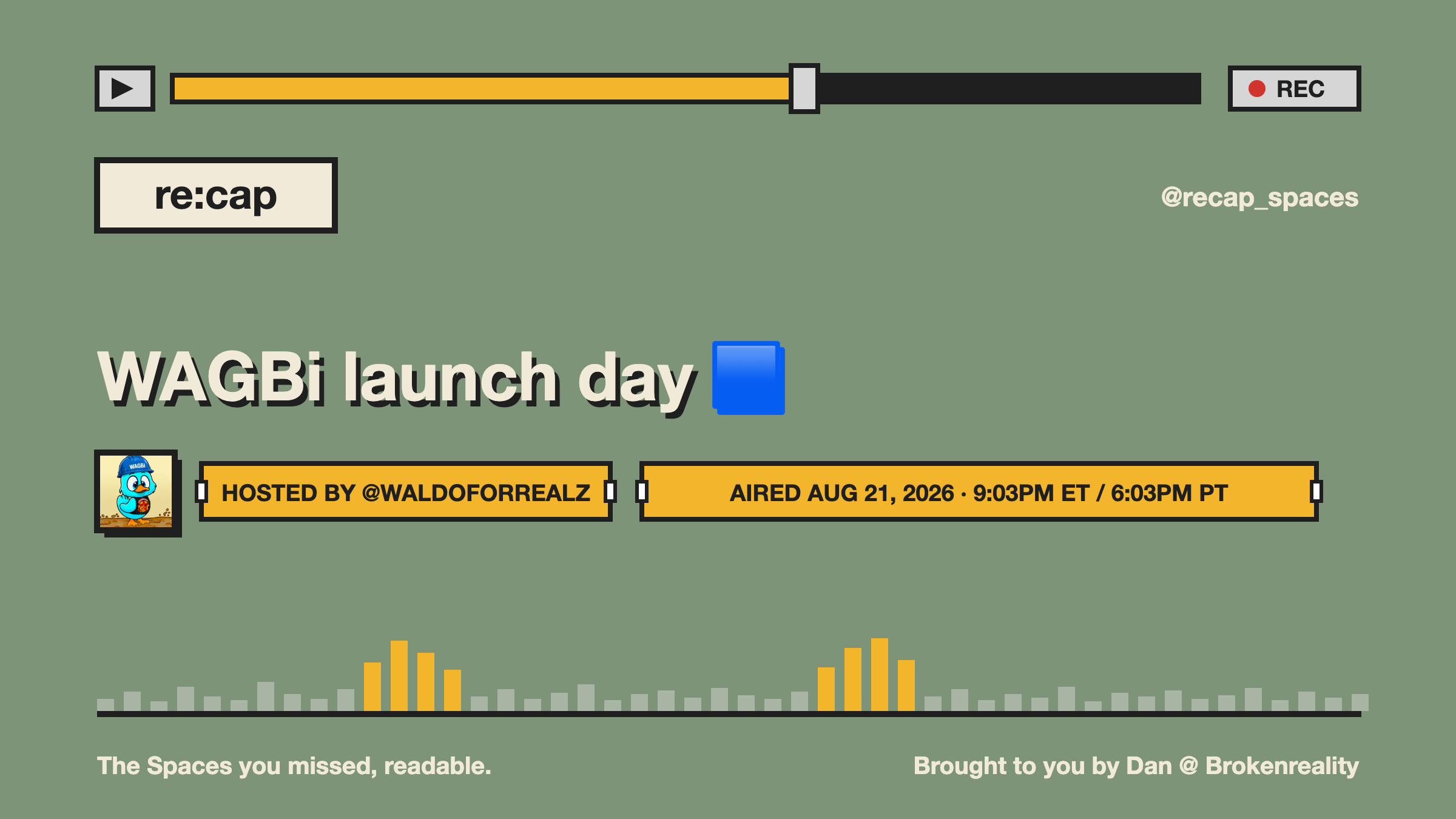 WAGBi launch day 🟦