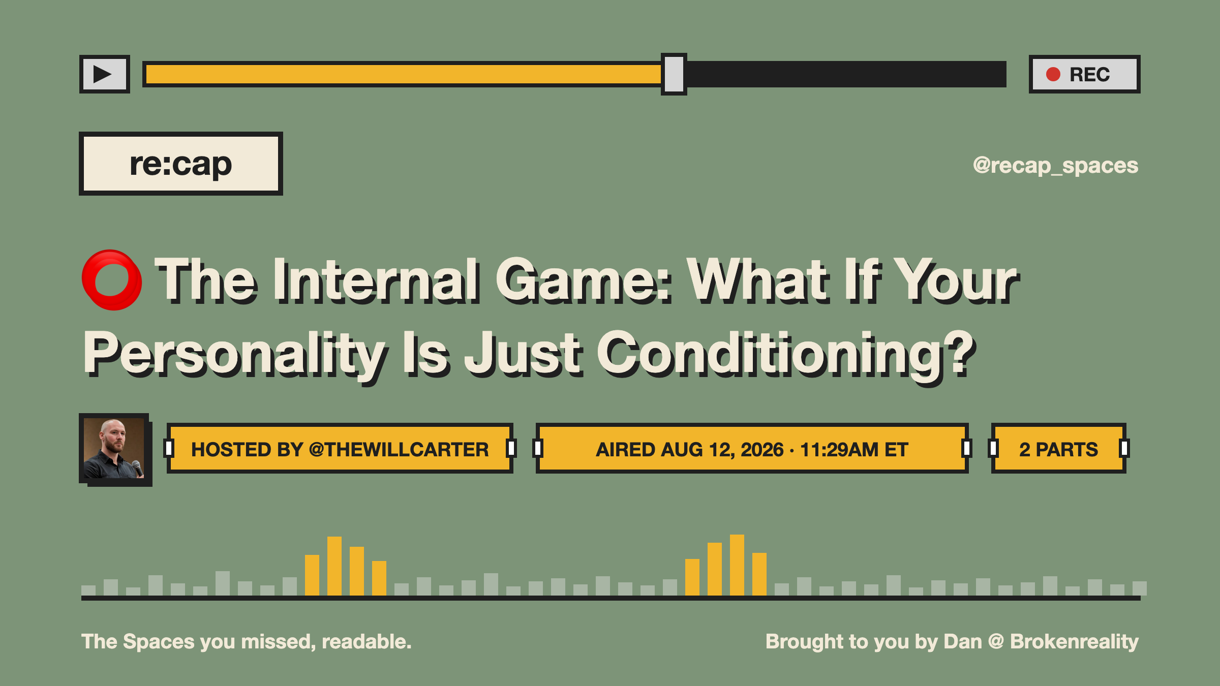 ⭕ The Internal Game: What If Your Personality Is Just Conditioning?