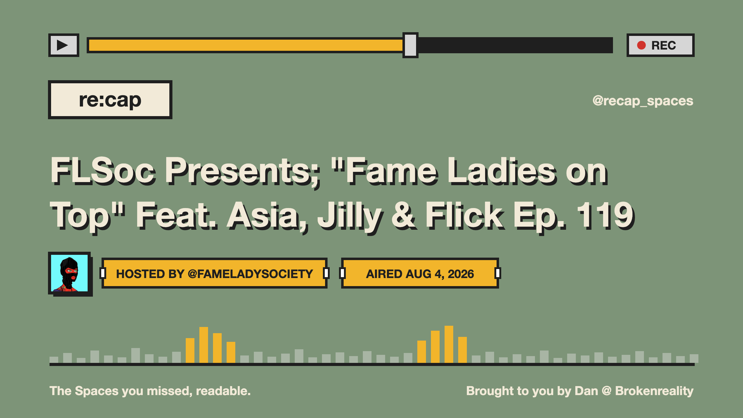 FLSoc Presents; "Fame Ladies on Top" Feat. Asia, Jilly & Flick Ep. 119