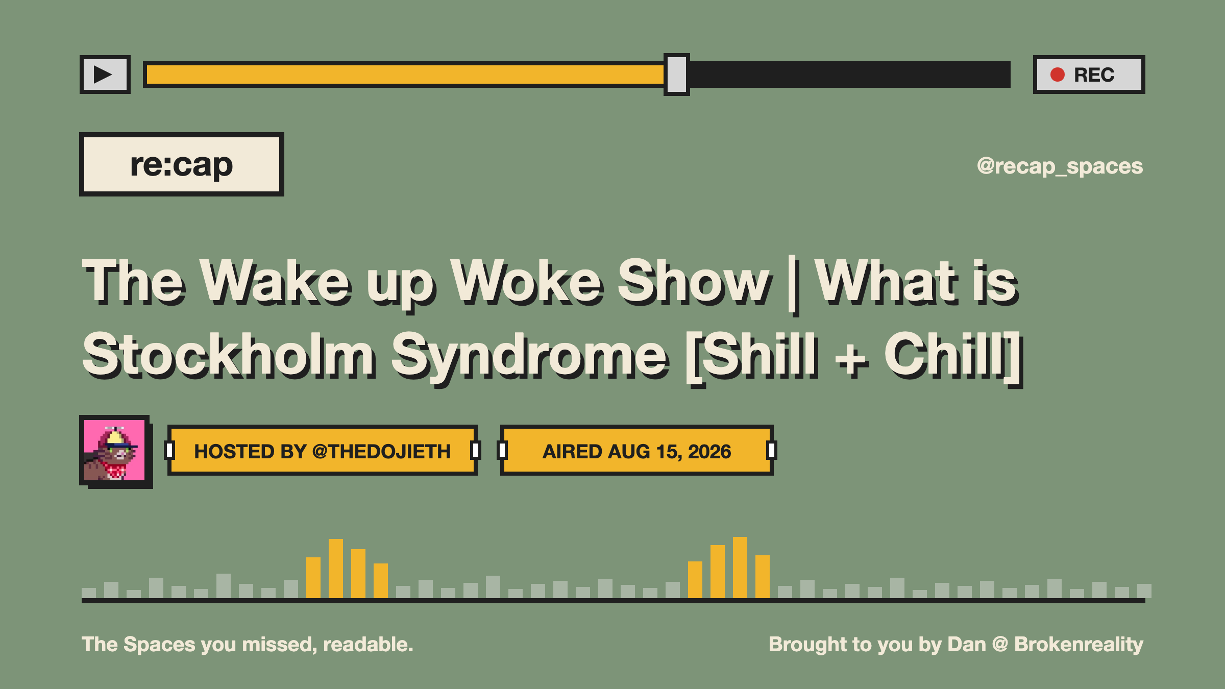 The Wake up Woke Show | What is Stockholm Syndrome [Shill + Chill]