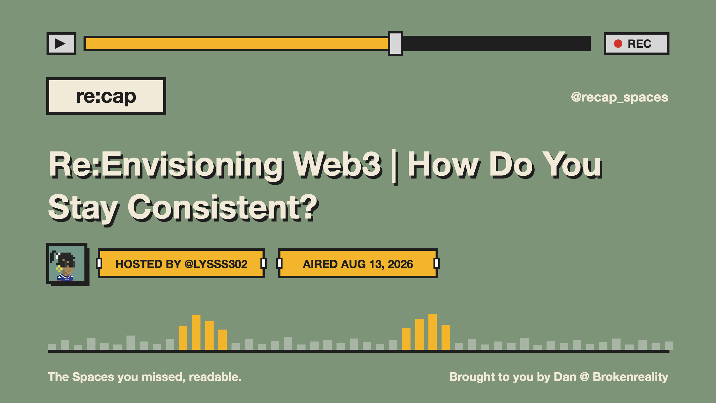 Re:Envisioning Web3 | How Do You Stay Consistent?