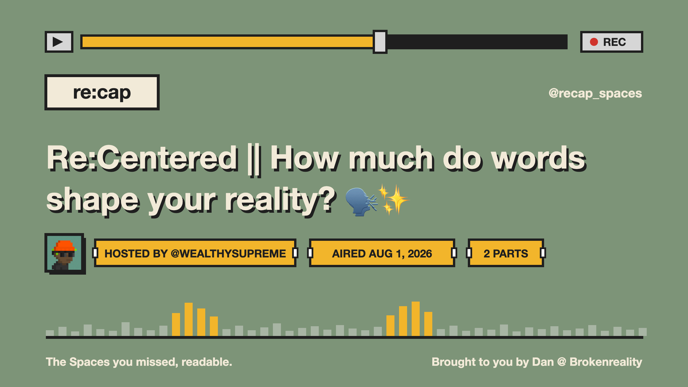 Re:Centered || How much do words shape your reality? 🗣️✨