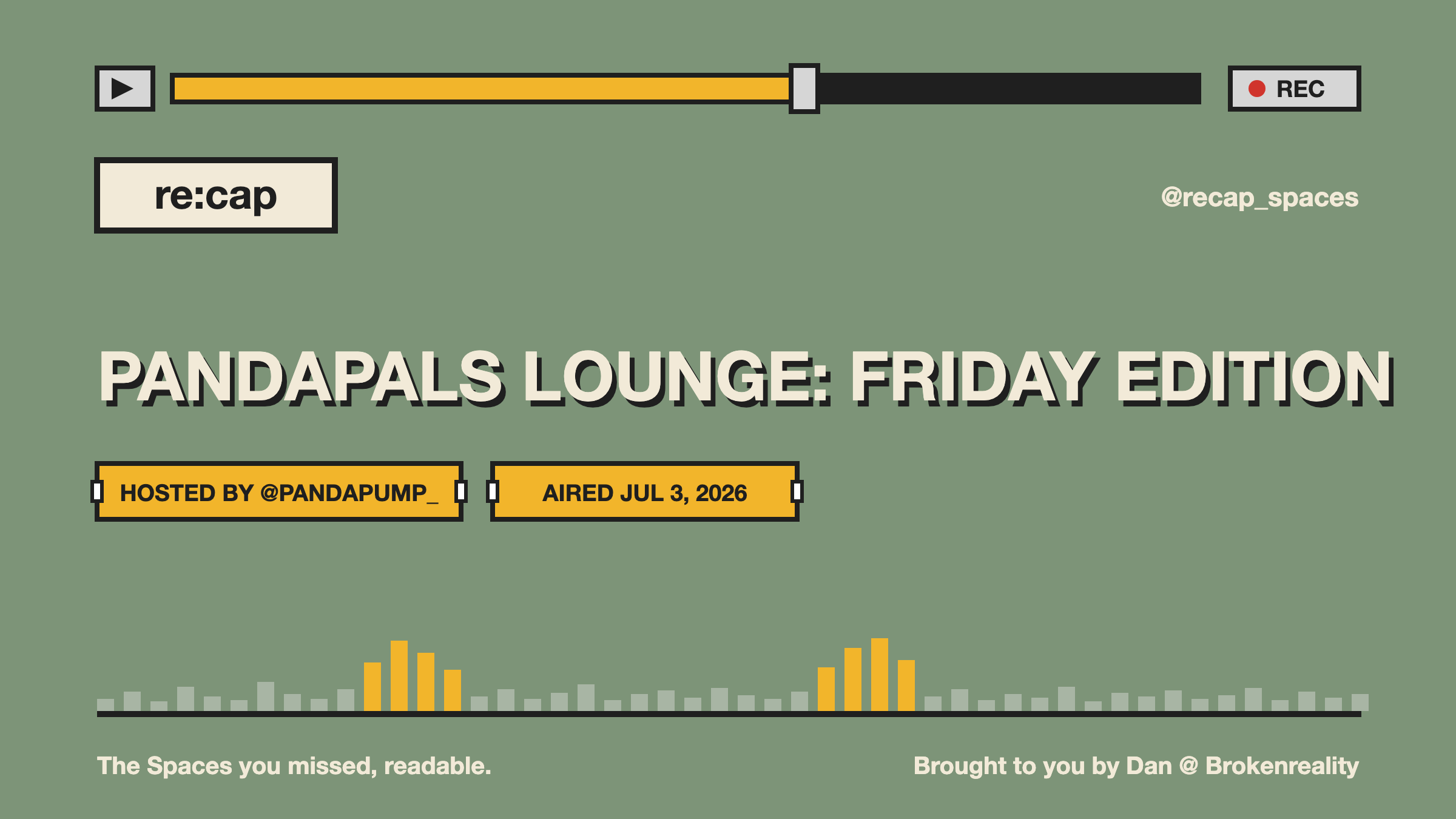 PANDAPALS LOUNGE: FRIDAY EDITION