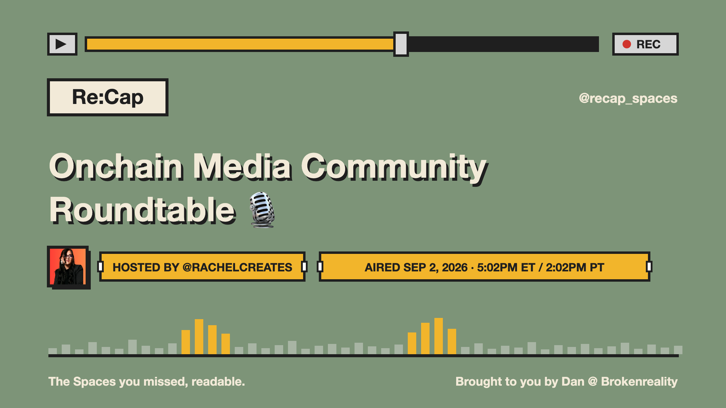 Onchain Media Community Roundtable 🎙️