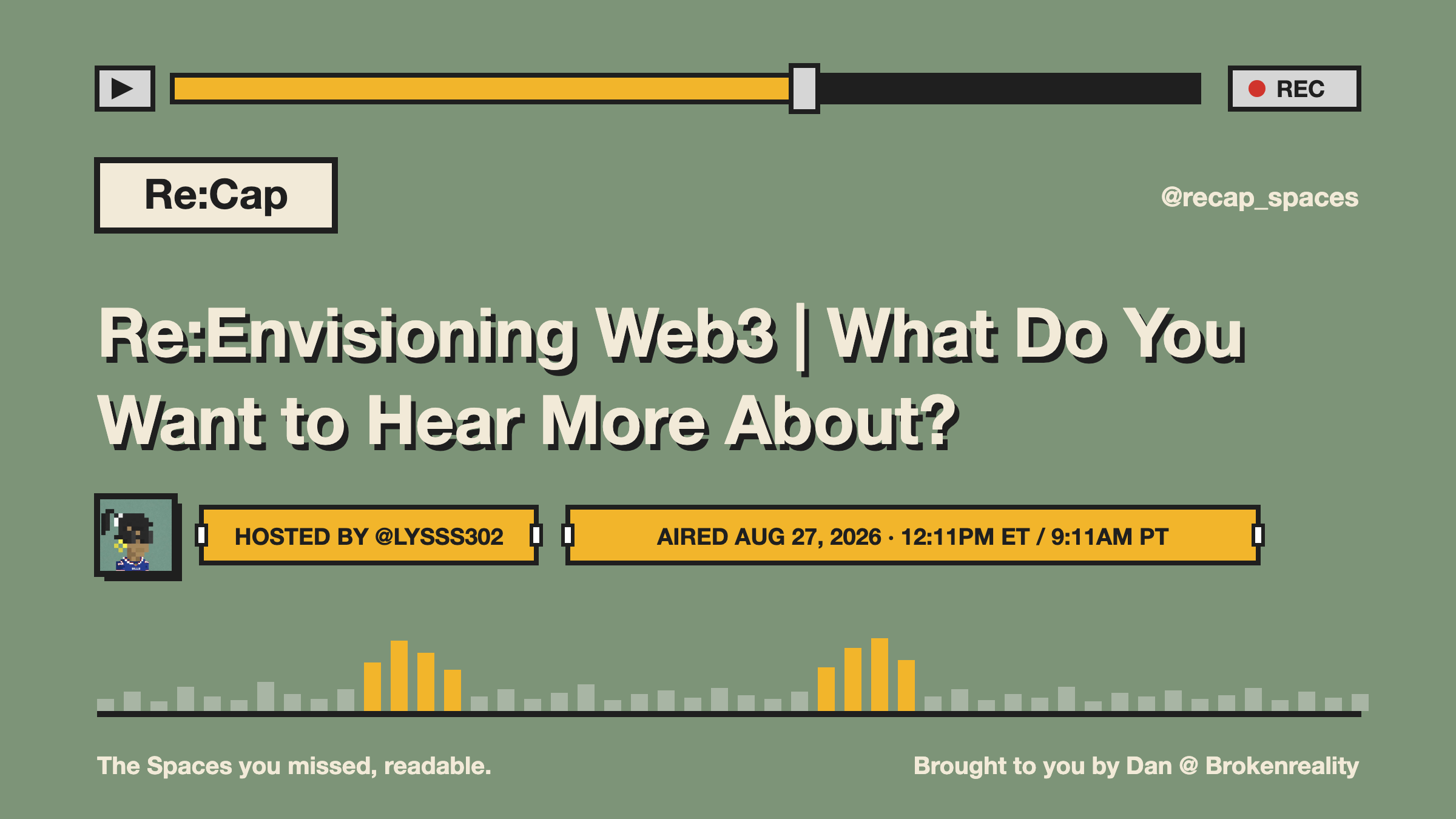 Re:Envisioning Web3 | What Do You Want to Hear More About?