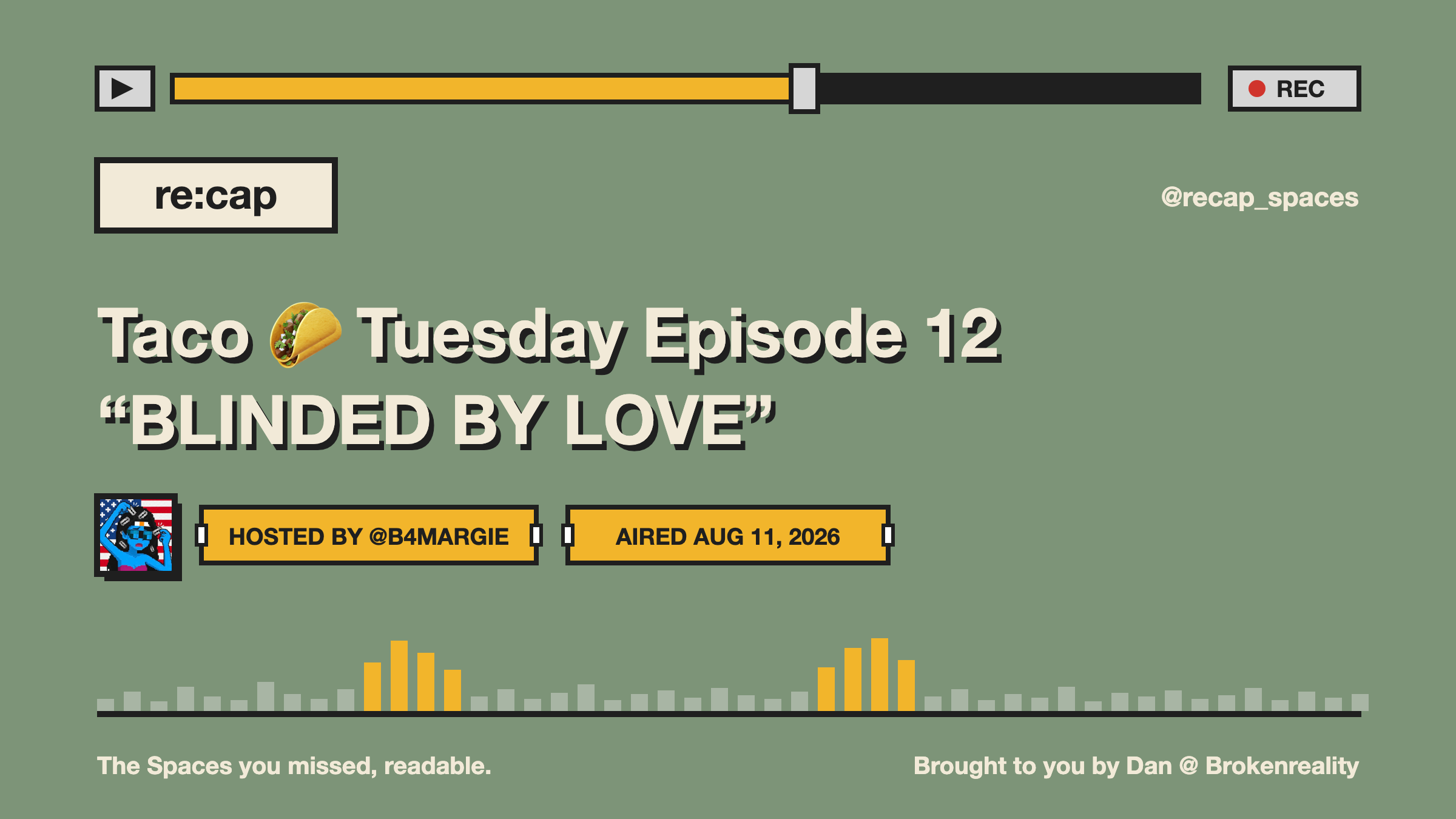 Taco 🌮 Tuesday Episode 12 “BLINDED BY LOVE”