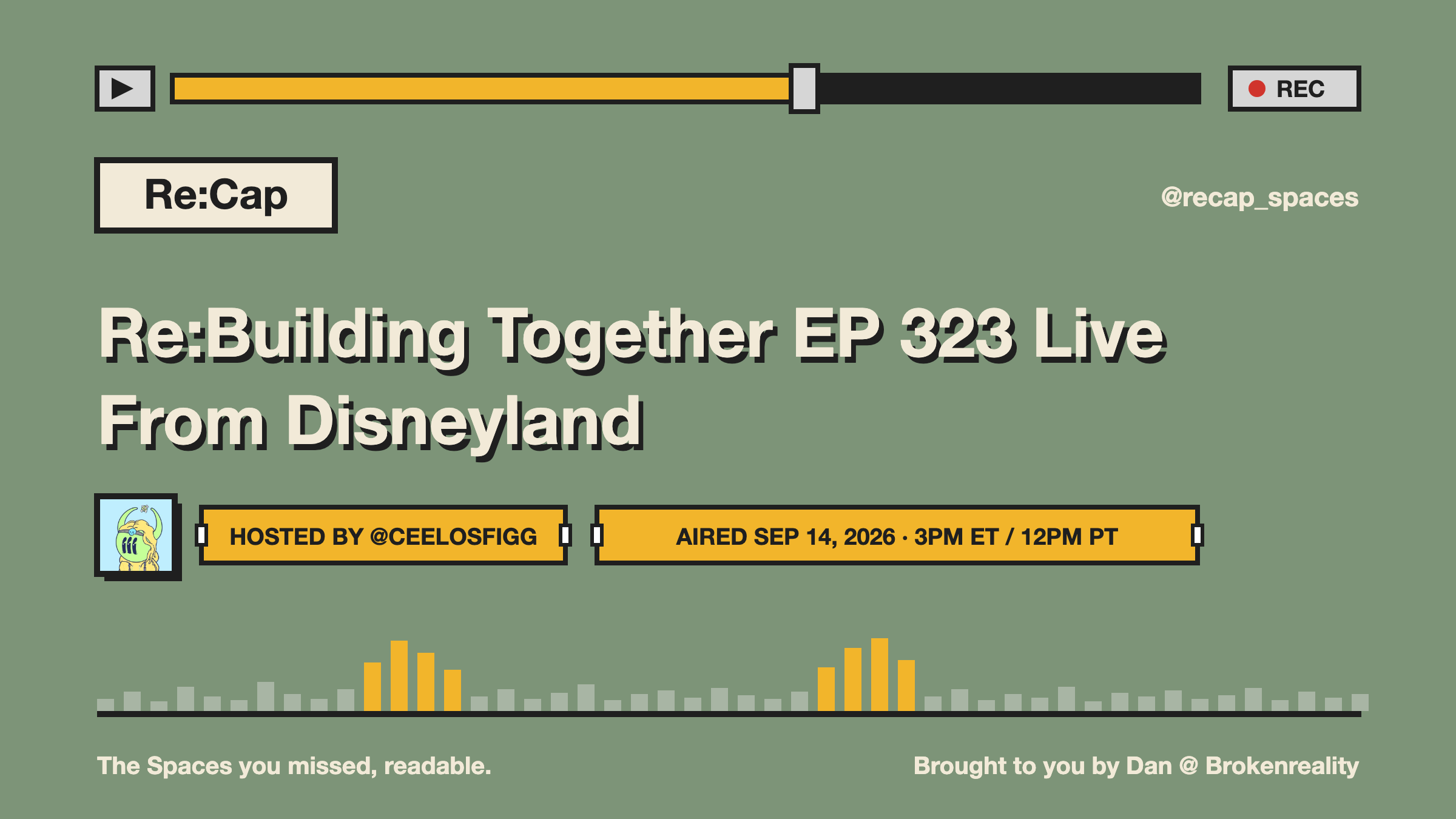 Re:Building Together EP 323 Live From Disneyland