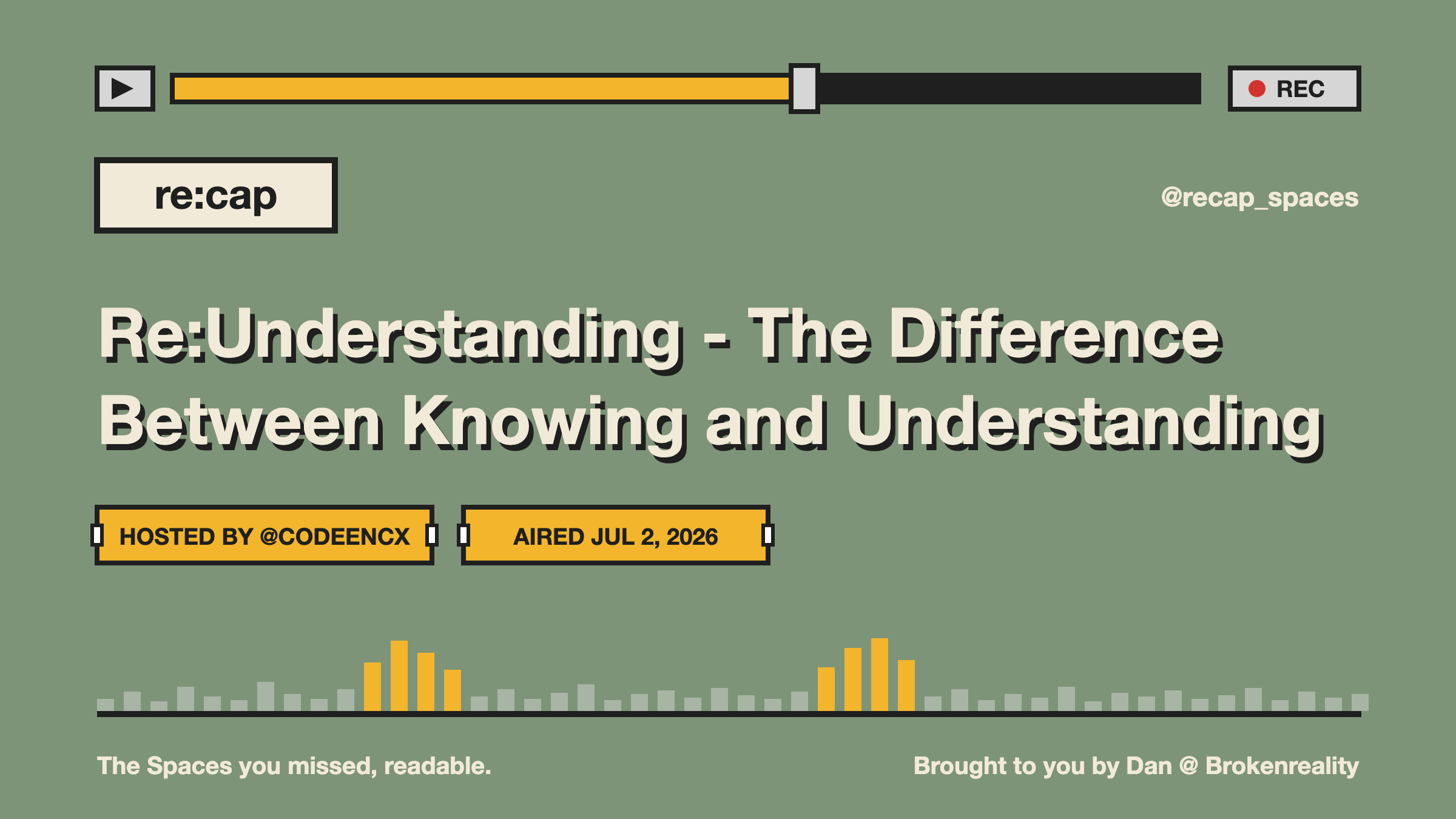 Re:Understanding - The Difference Between Knowing and Understanding