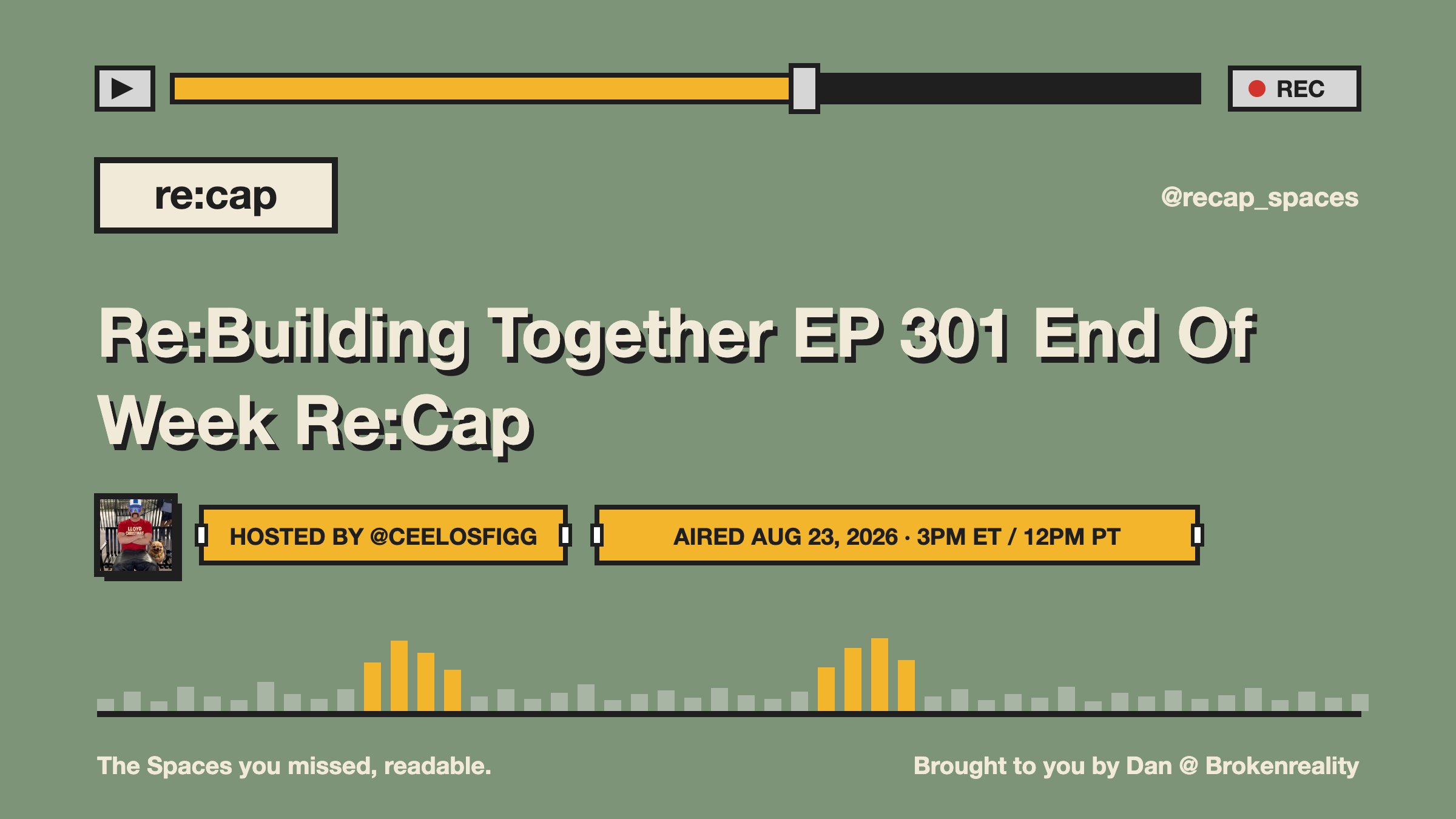 Re:Building Together EP 301 End Of Week Re:Cap