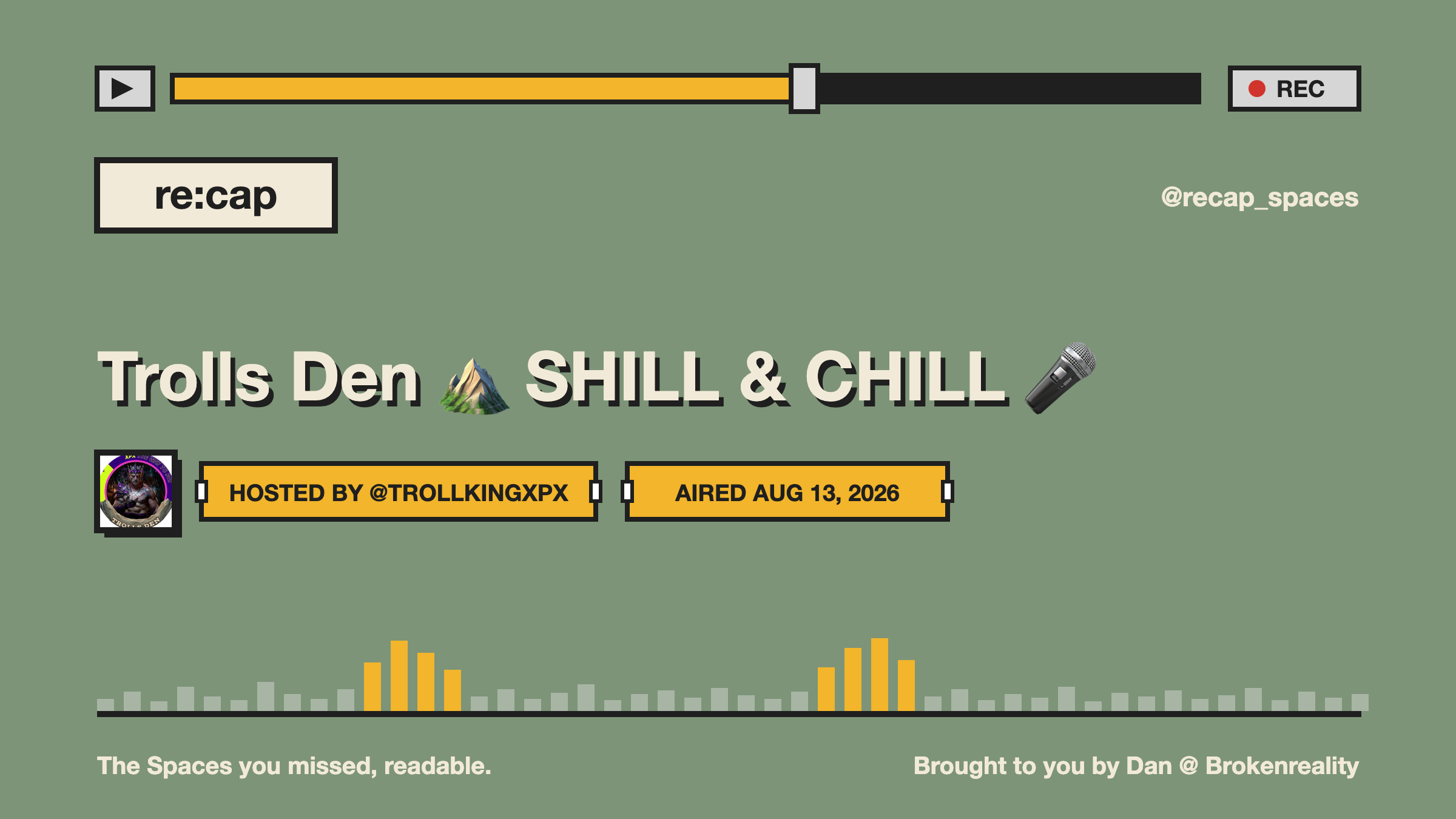 Trolls Den ⛰️ SHILL & CHILL 🎤