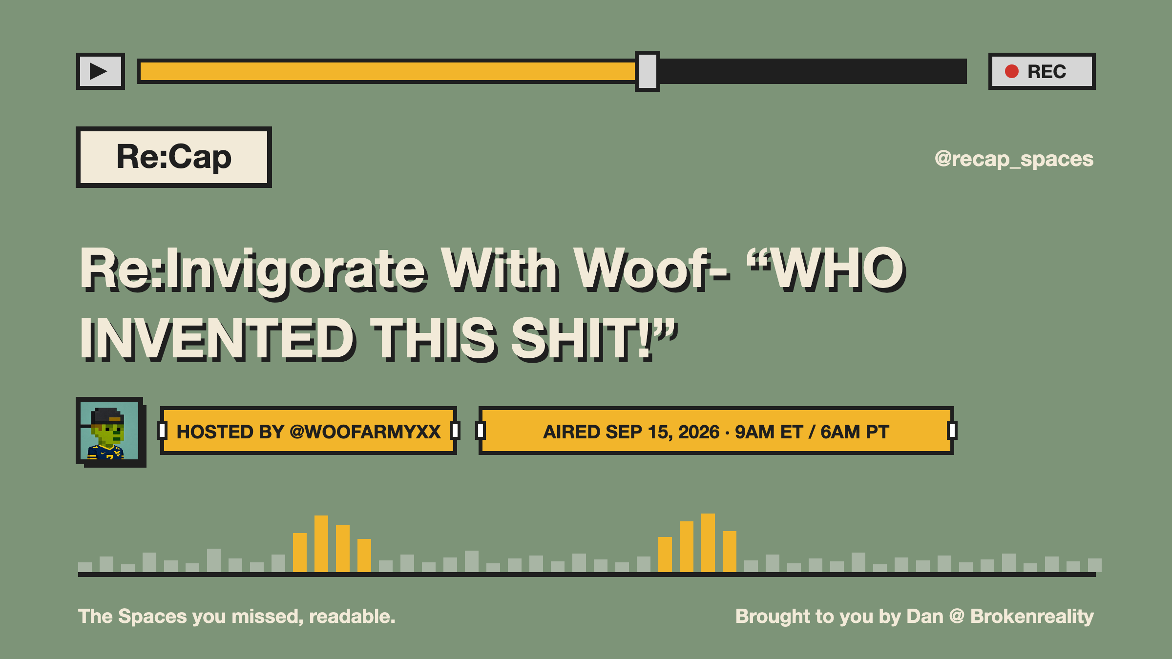 Re:Invigorate With Woof- “WHO INVENTED THIS SHIT!”