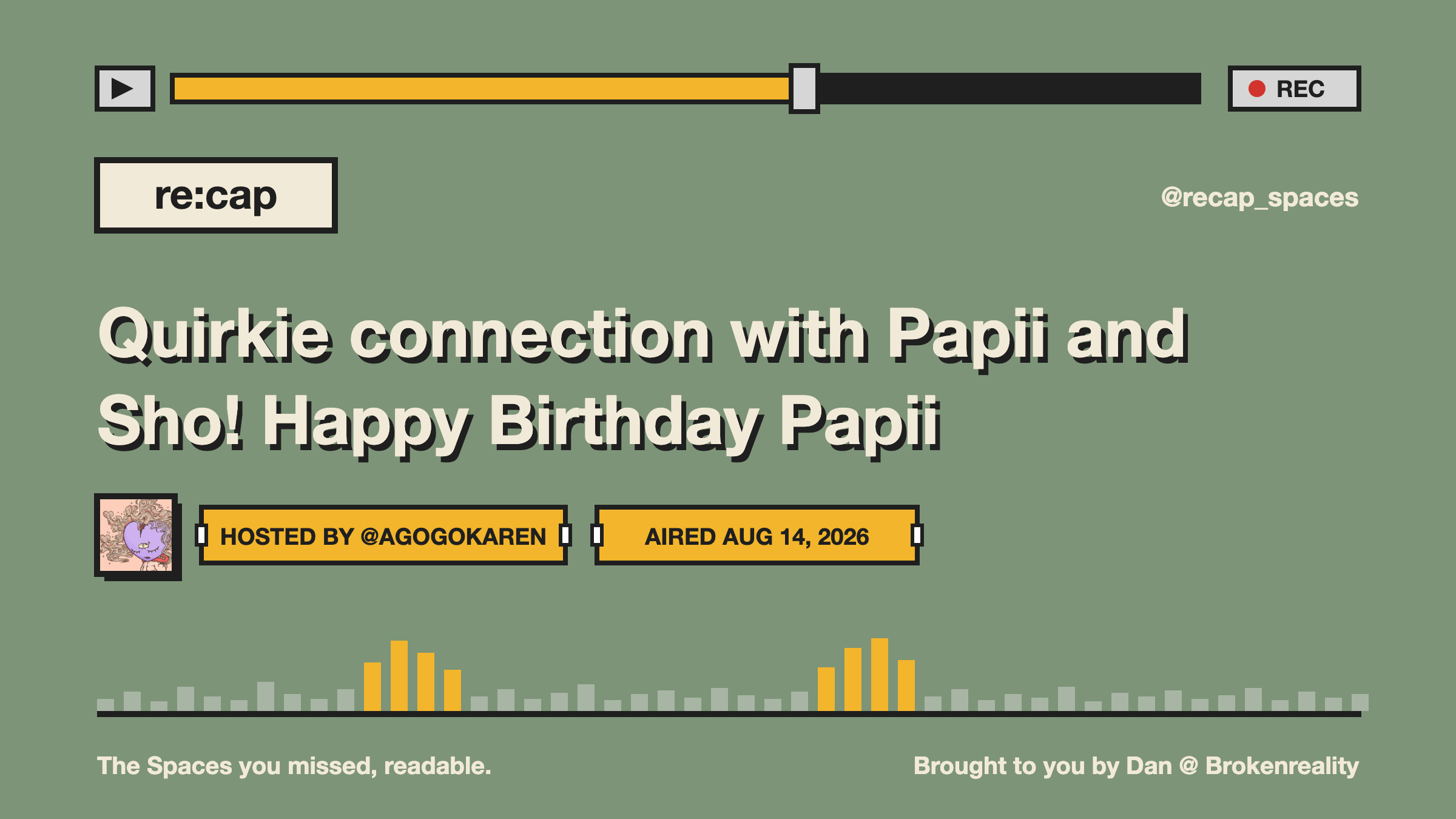 Quirkie connection with Papii and Sho! Happy Birthday Papii
