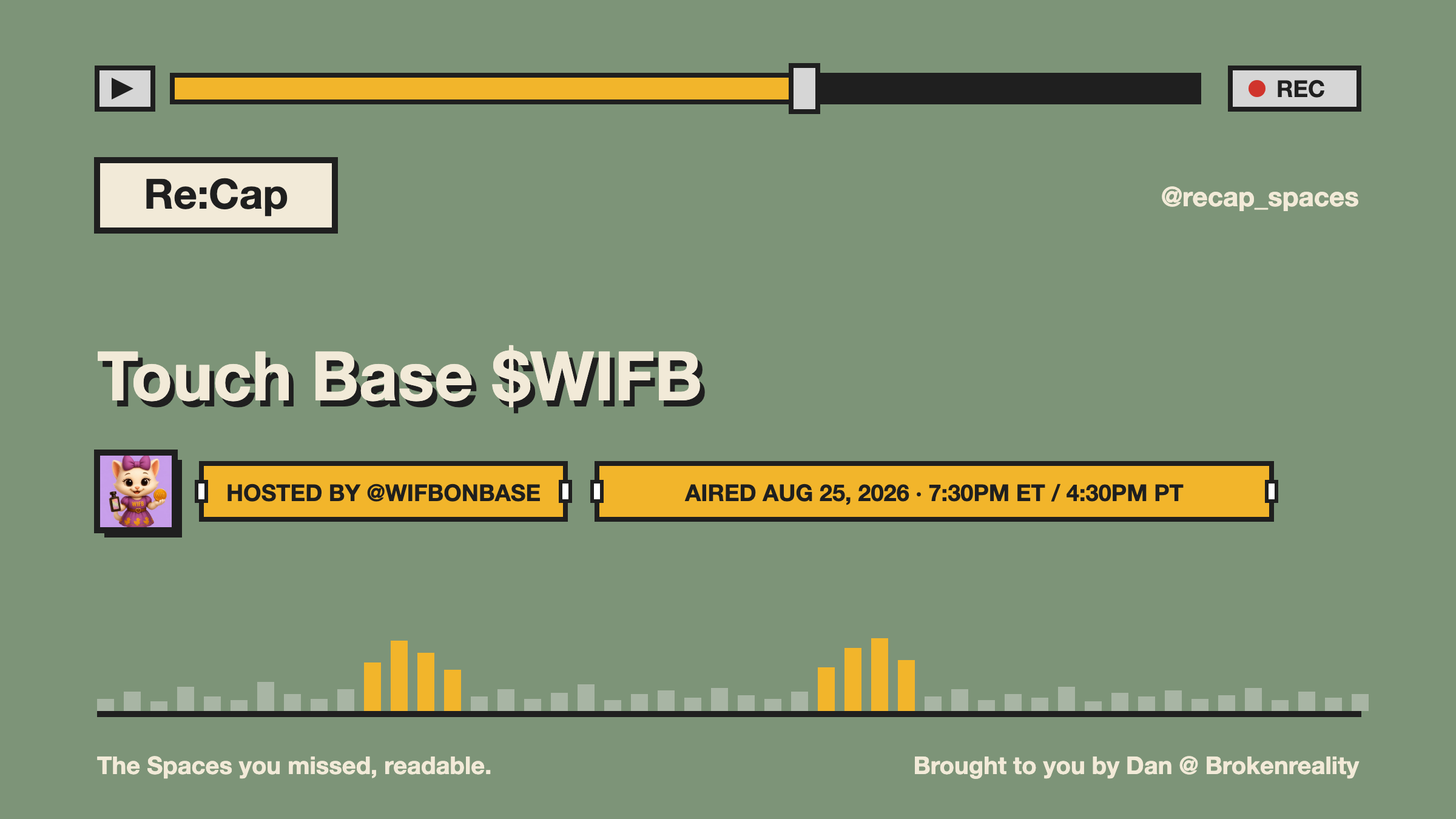 Touch Base $WIFB