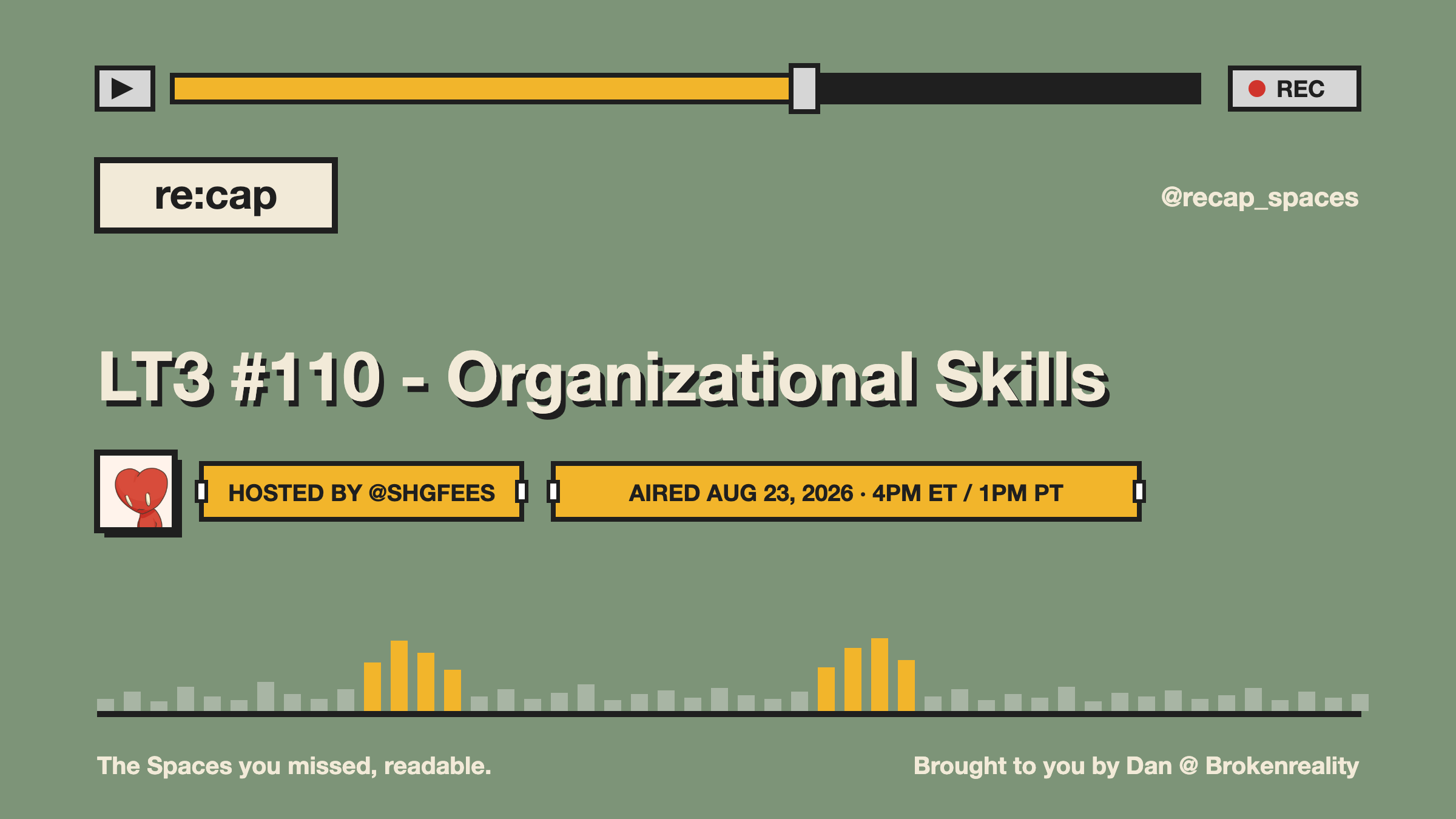LT3 #110 - Organizational Skills