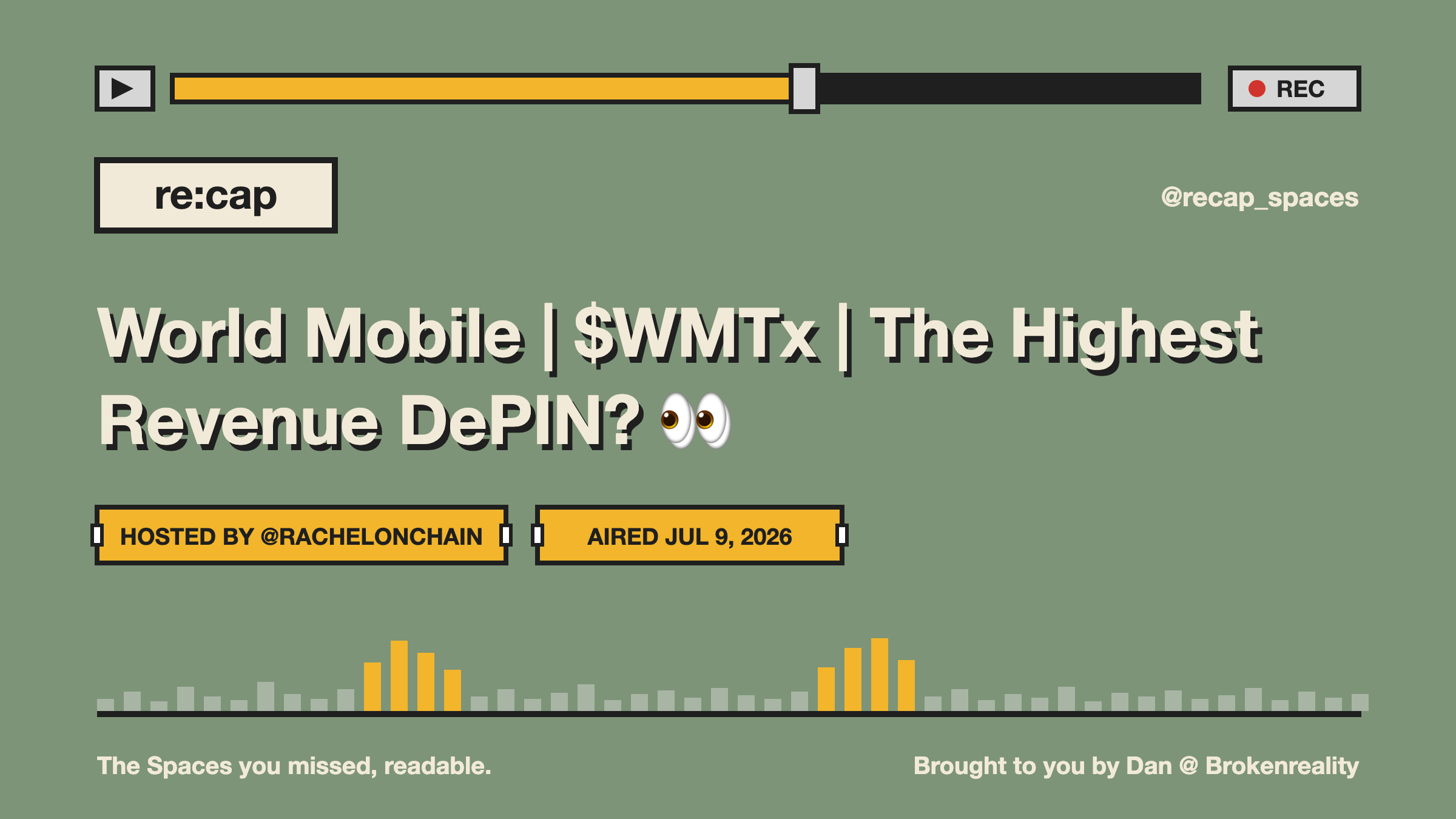 World Mobile | $WMTx | The Highest Revenue DePIN? 👀