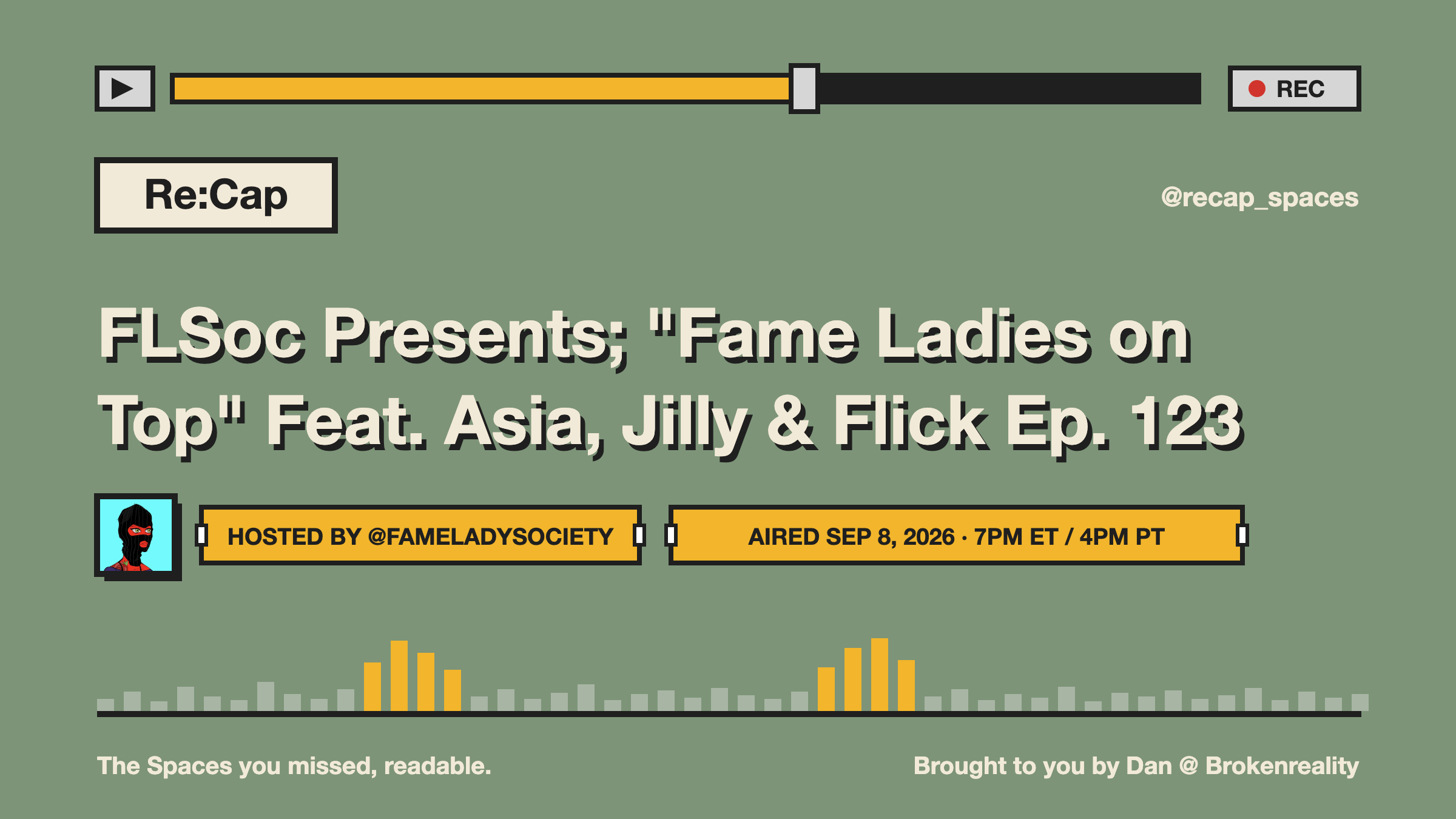 FLSoc Presents; "Fame Ladies on Top" Feat. Asia, Jilly & Flick Ep. 123
