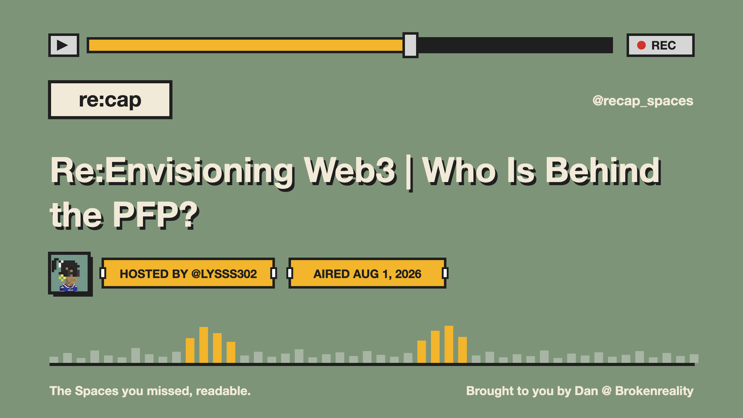 Re:Envisioning Web3 | Who Is Behind the PFP?
